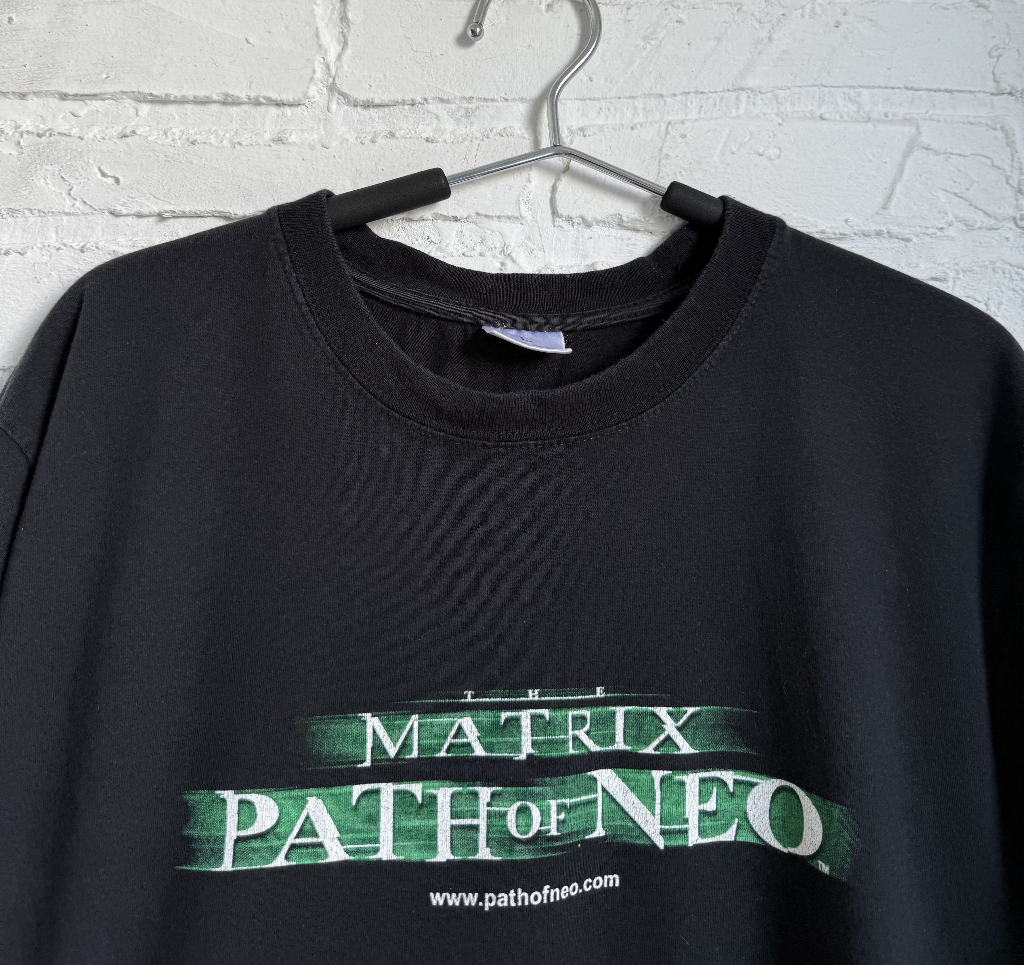 Vintage Vintage 2005 Matrix path of neo game t-shirt Size US L / EU 52-54 / 3 - 4 Thumbnail