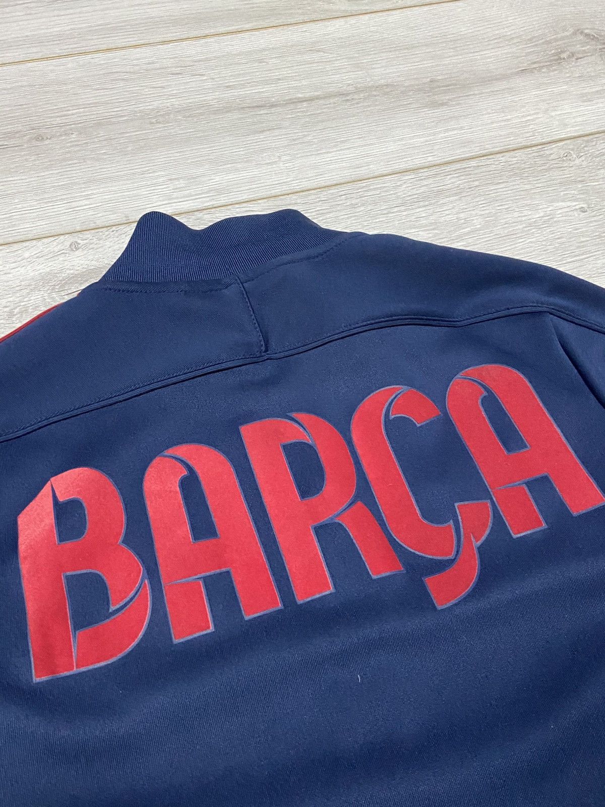 Nike Nike zip Barcelona velour zip track jacket Size US S / EU 44-46 / 1 - 4 Thumbnail
