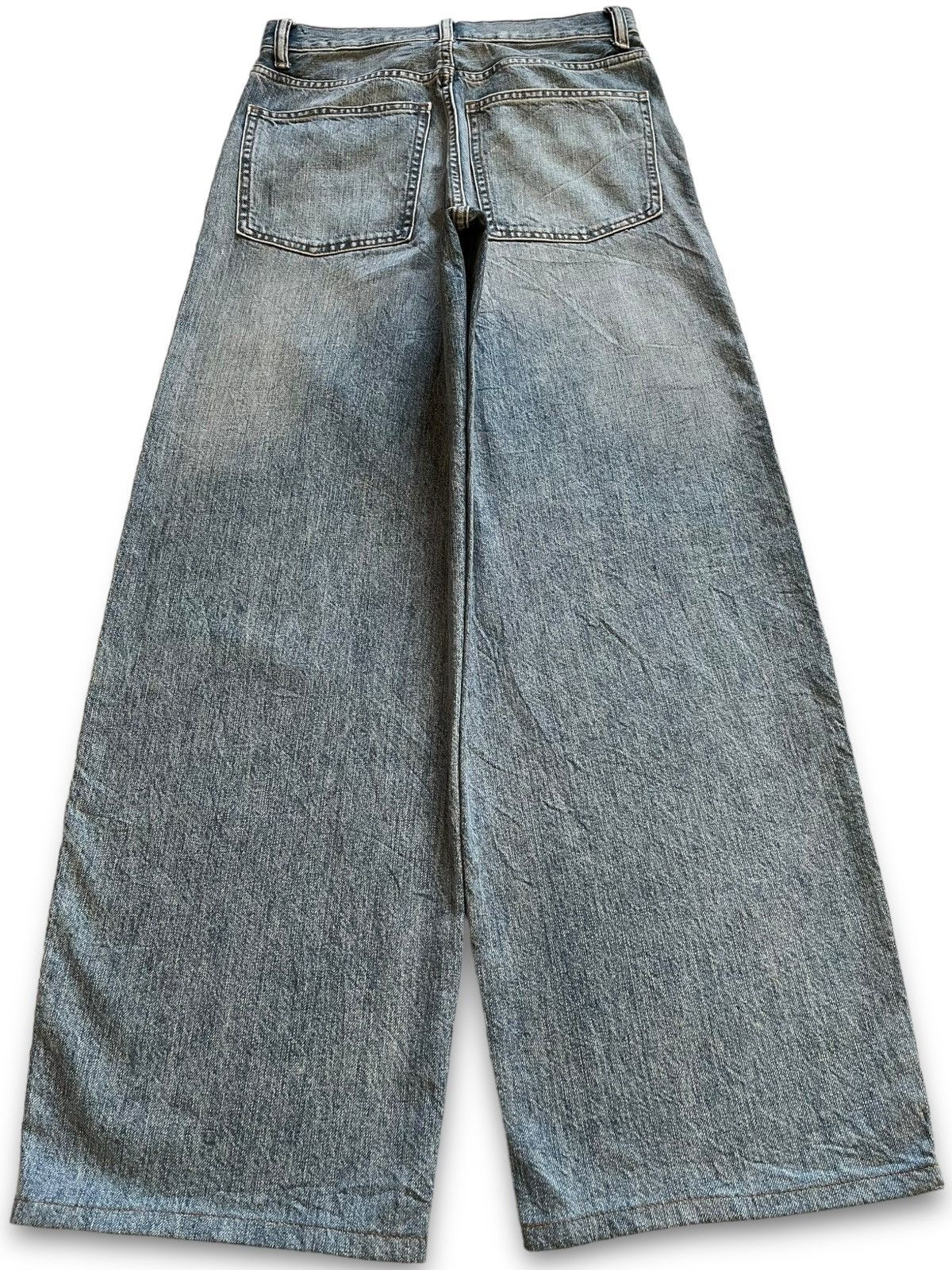 Lemaire × Uniqlo Vintage Uniqlo U Lemaire Blue Wash Baggy Jeans Size US 28 / EU 44 - 2 Thumbnail