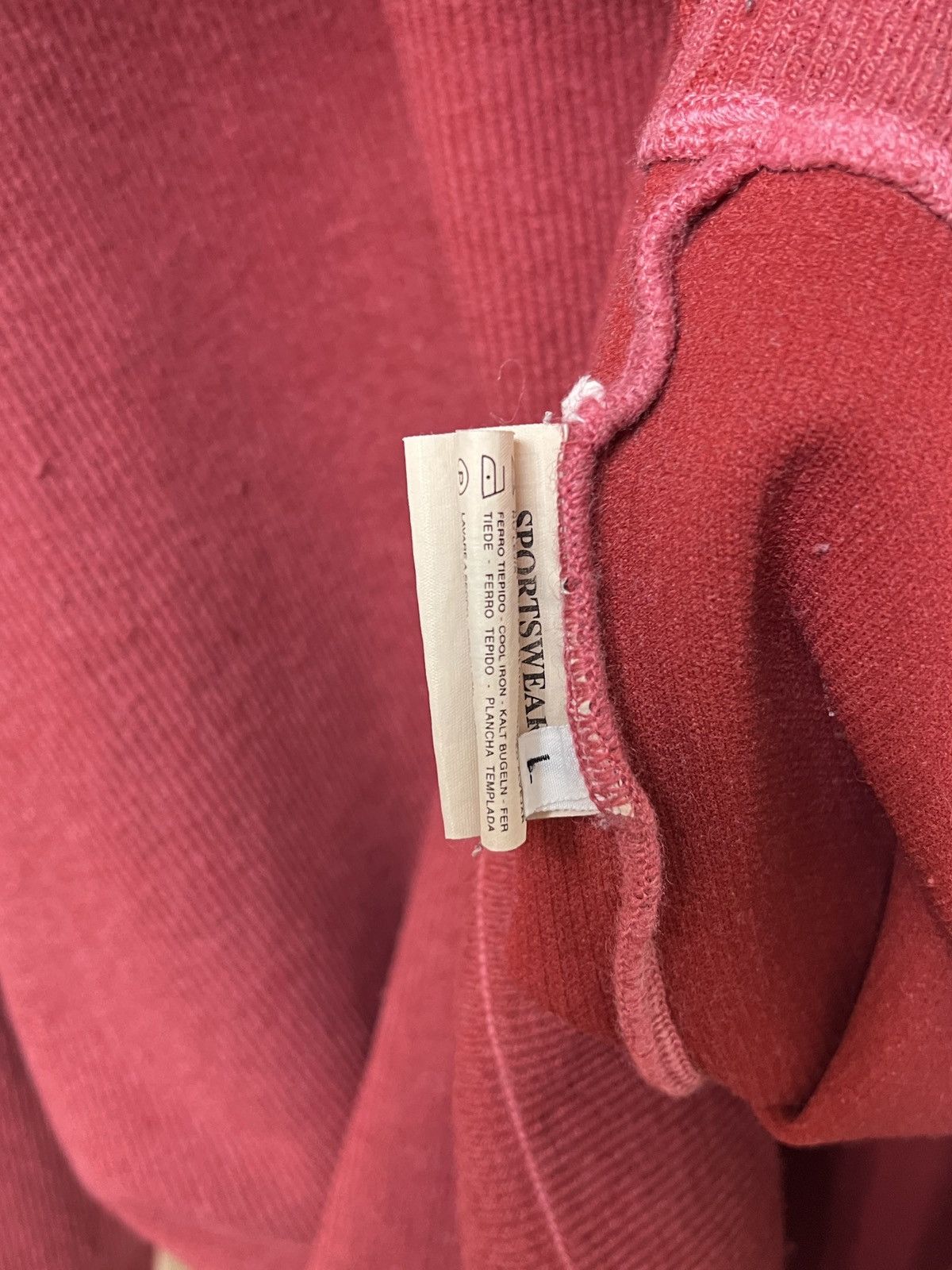 Stone Island stone island y2k wool/nylon moc neck sweater Size US L / EU 52-54 / 3 - 10 Thumbnail