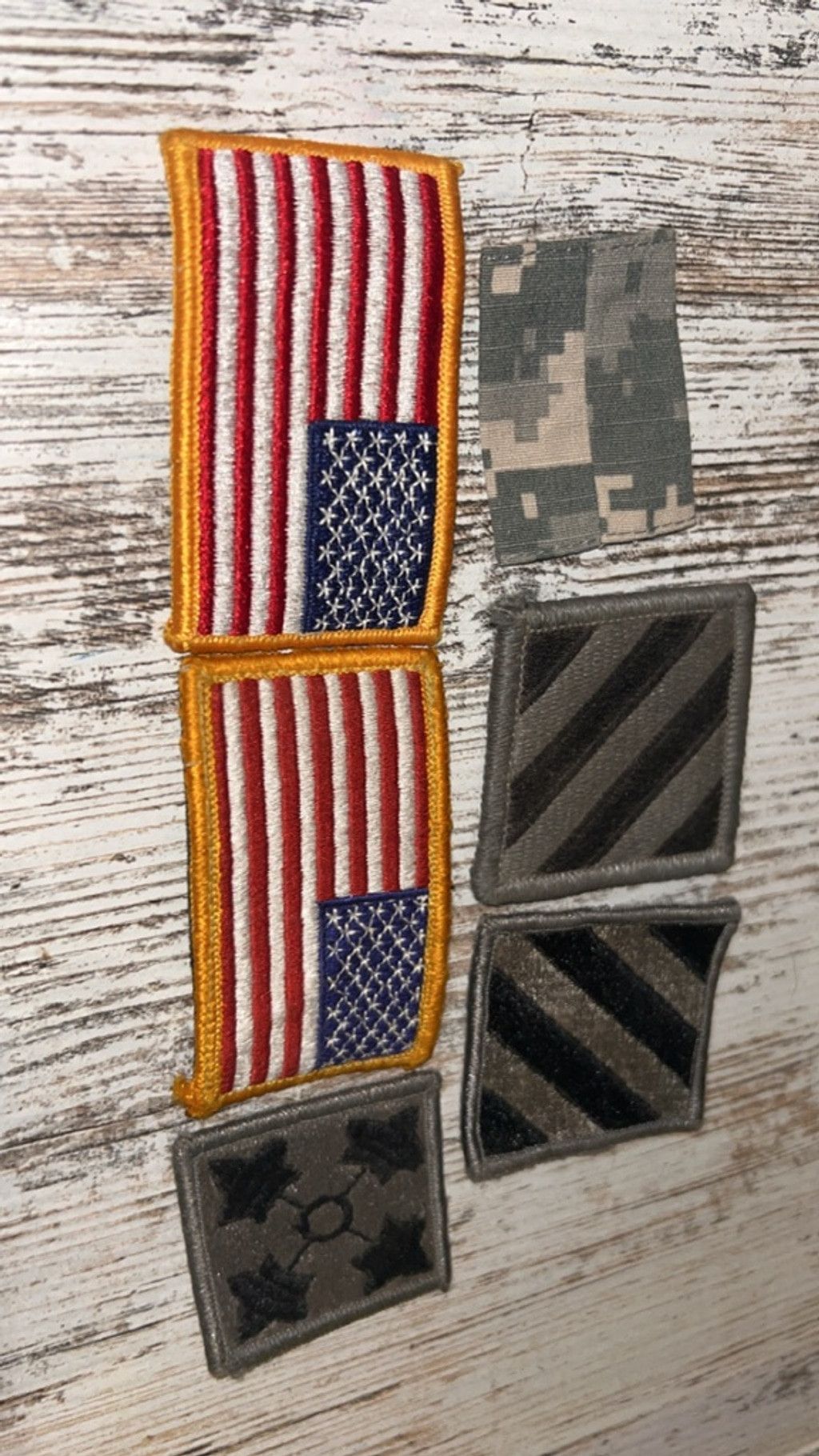 The Unbranded Brand Bundle of Military Patches Camo Size ONE SIZE - 1 Thumbnail
