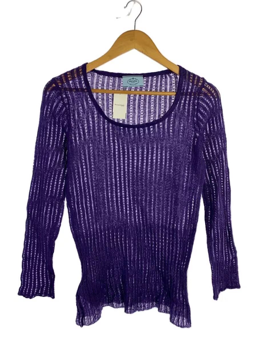 Prada Ribbed Stitch Mohair Knit Sweater Size S / US 4 / IT 40 - 1 Thumbnail