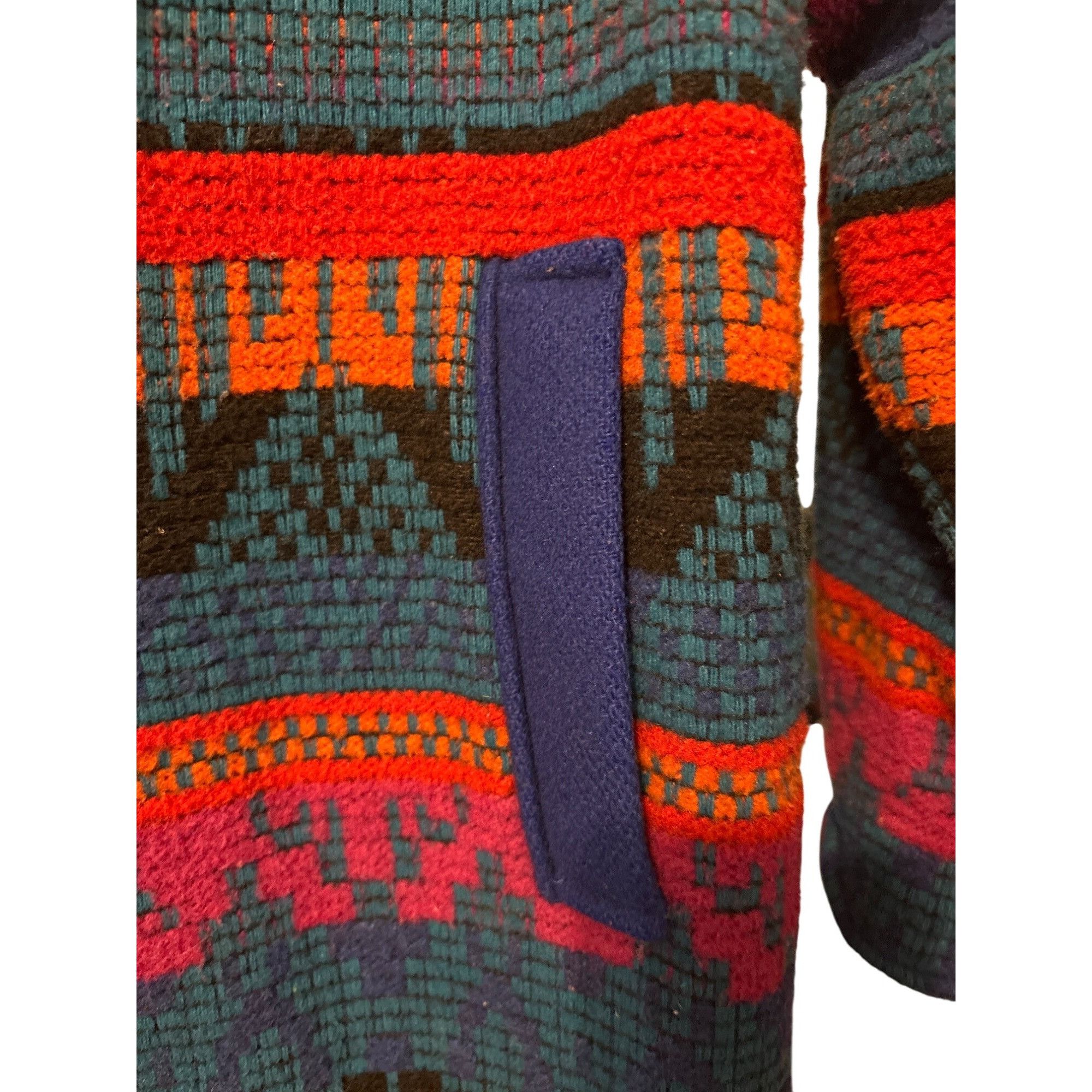 Vintage Vintage Pioneer Wear Coat Jacket Womens Sz Small Aztec Nativ Size S / US 4 / IT 40 - 7 Thumbnail
