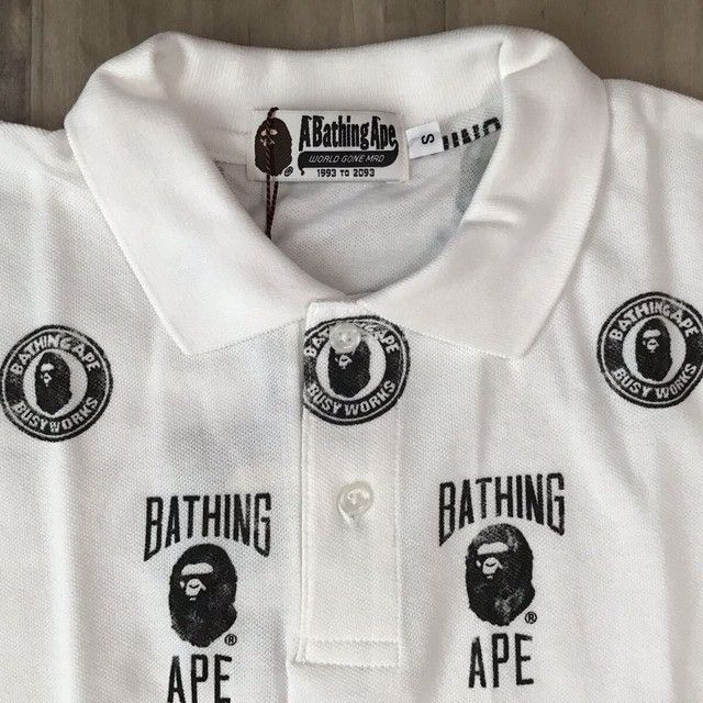 Bape × Nigo BAPE LOGO polo shirt a bathing ape NIGO Size US S / EU 44-46 / 1 - 4 Thumbnail