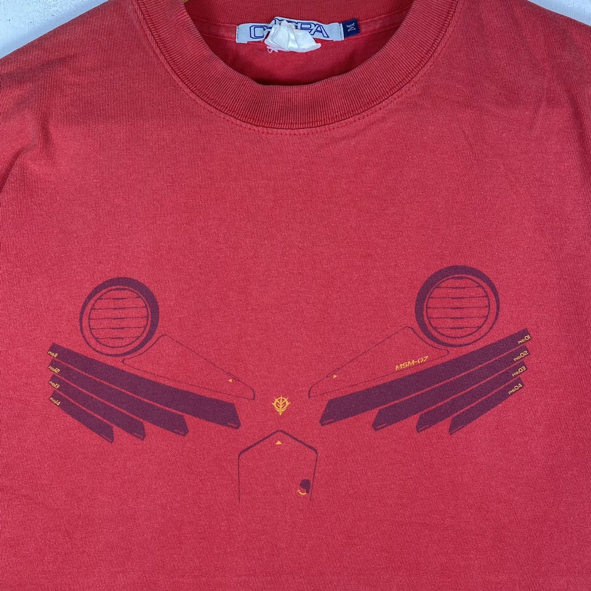 Cartoon Network × Japanese Brand × Vintage VINTAGE MOBILE SUIT GUNDAM MSM-07 ANIME COSPA TEE Size US M / EU 48-50 / 2 - 3 Thumbnail