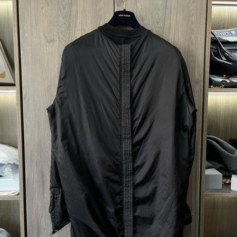 Rick Owens Rick Owens Black 2-in-1 Layered Jacket Men's Size US M / EU 48-50 / 2 - 4 Thumbnail