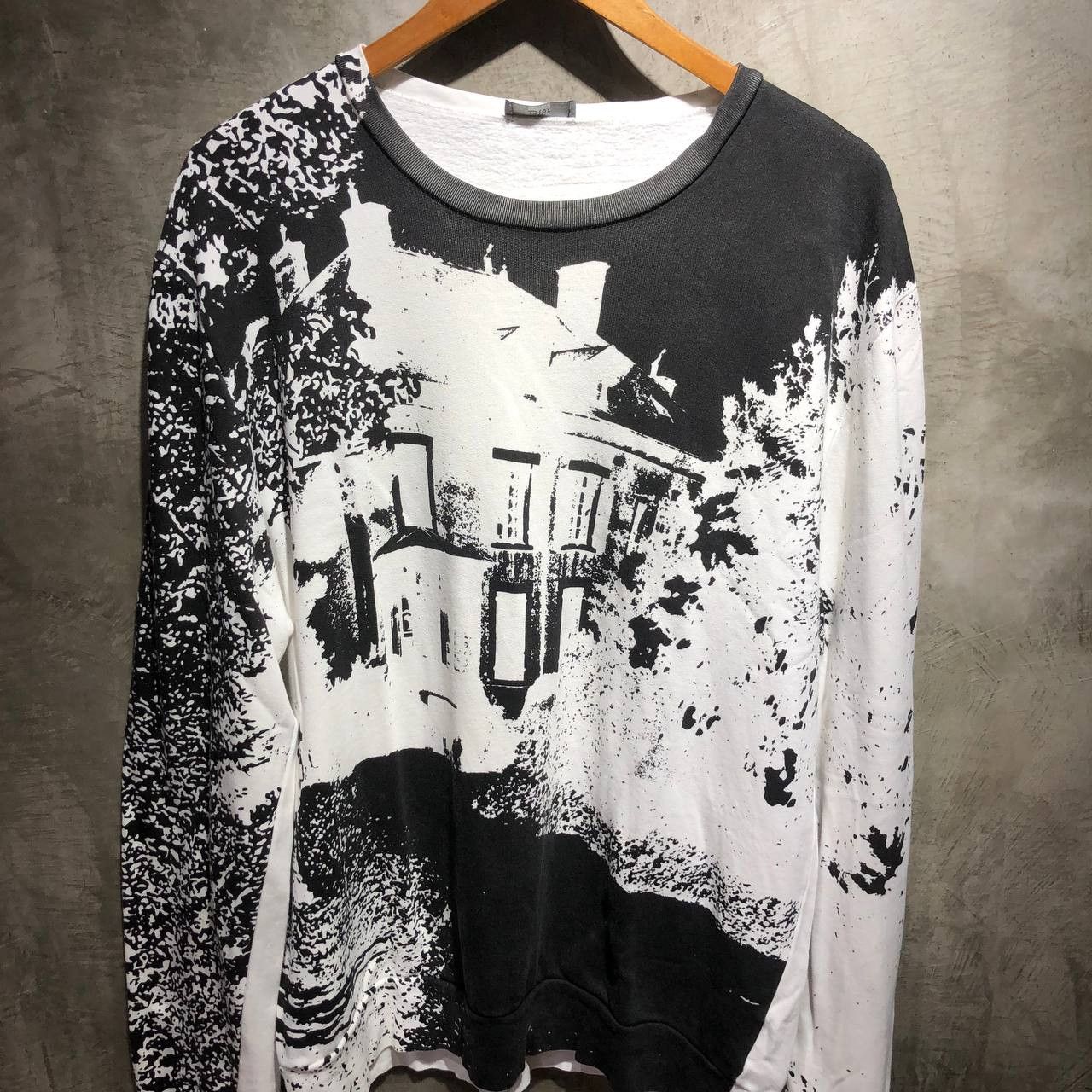 Dior Christian Dior Mansion Print Crewneck long sleeves Size US L / EU 52-54 / 3 - 3 Thumbnail