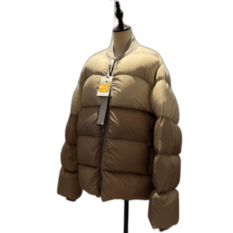 Rick Owens Rick Owens Colorblock Down Jacket Size US L / EU 52-54 / 3 - 1 Thumbnail