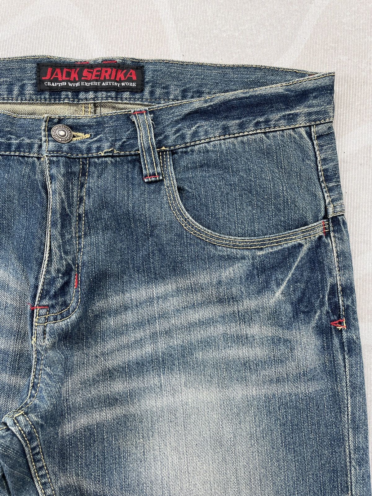 Designer × If Six Was Nine × Le Grande Bleu (L.G.B.) Jack Serika Denims (LG159) Size US 34 / EU 50 - 4 Thumbnail