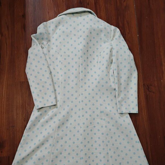 Other Vintage MCM Jerrie Lurie Dots Polyester Pea Coat Jacket Size XL / US 12-14 / IT 48-50 - 7 Thumbnail