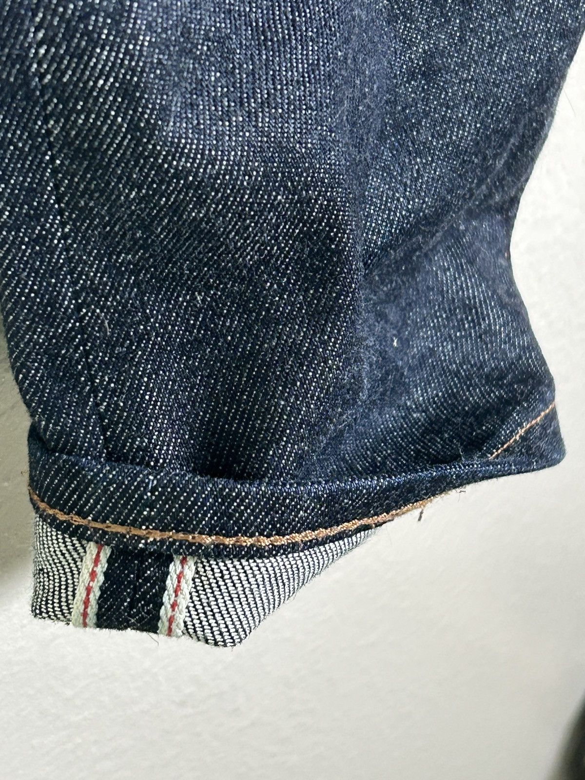 Express Slim Fit Express Raw Selvage/Selvedge Denim Jeans 30/30 Size US 30 / EU 46 - 6 Thumbnail
