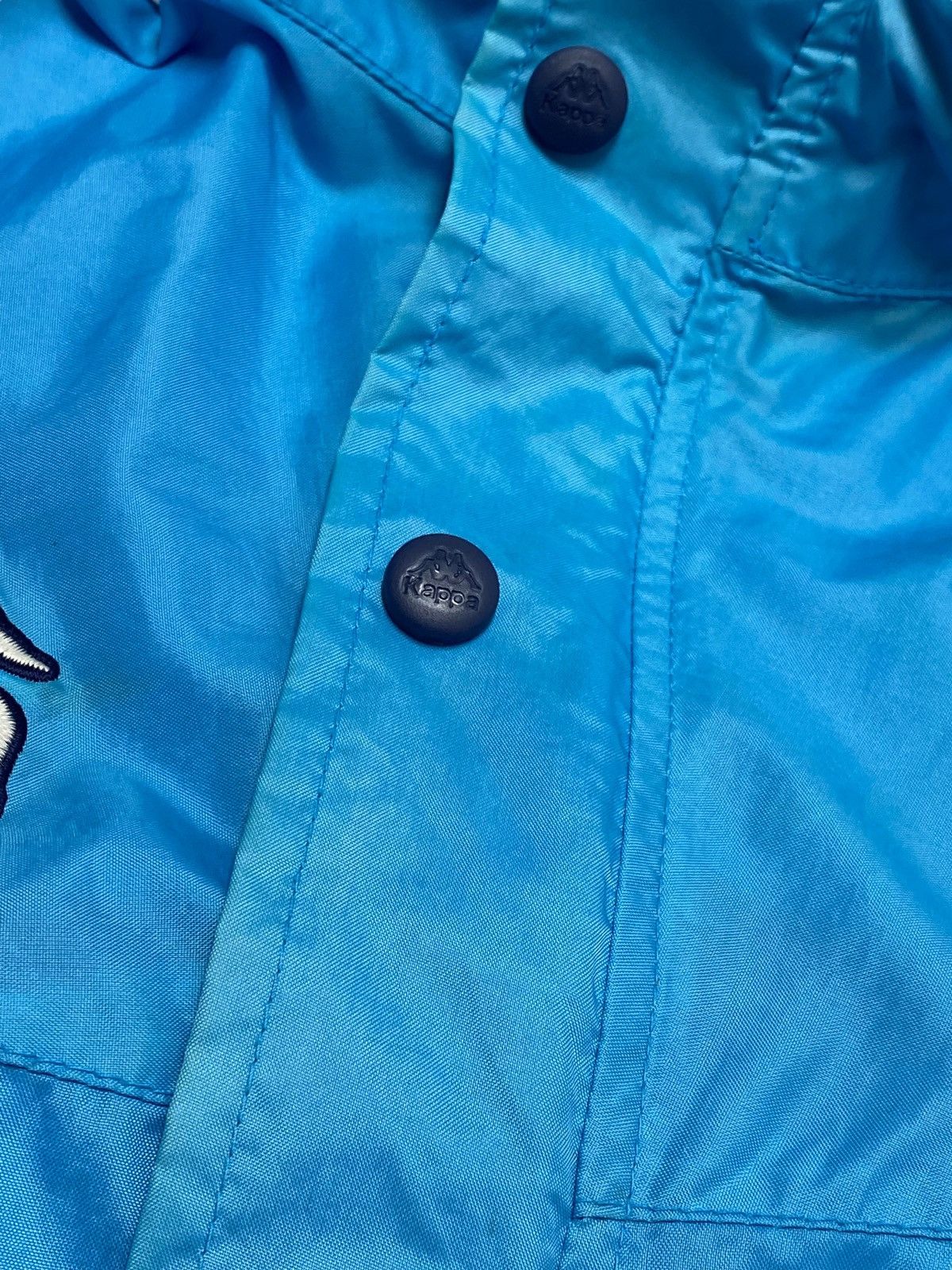 Kappa RARE! 90s Vintage KAPPA MANCHESTER CITY Windbreaker Hooded Size US XL / EU 56 / 4 - 5 Thumbnail