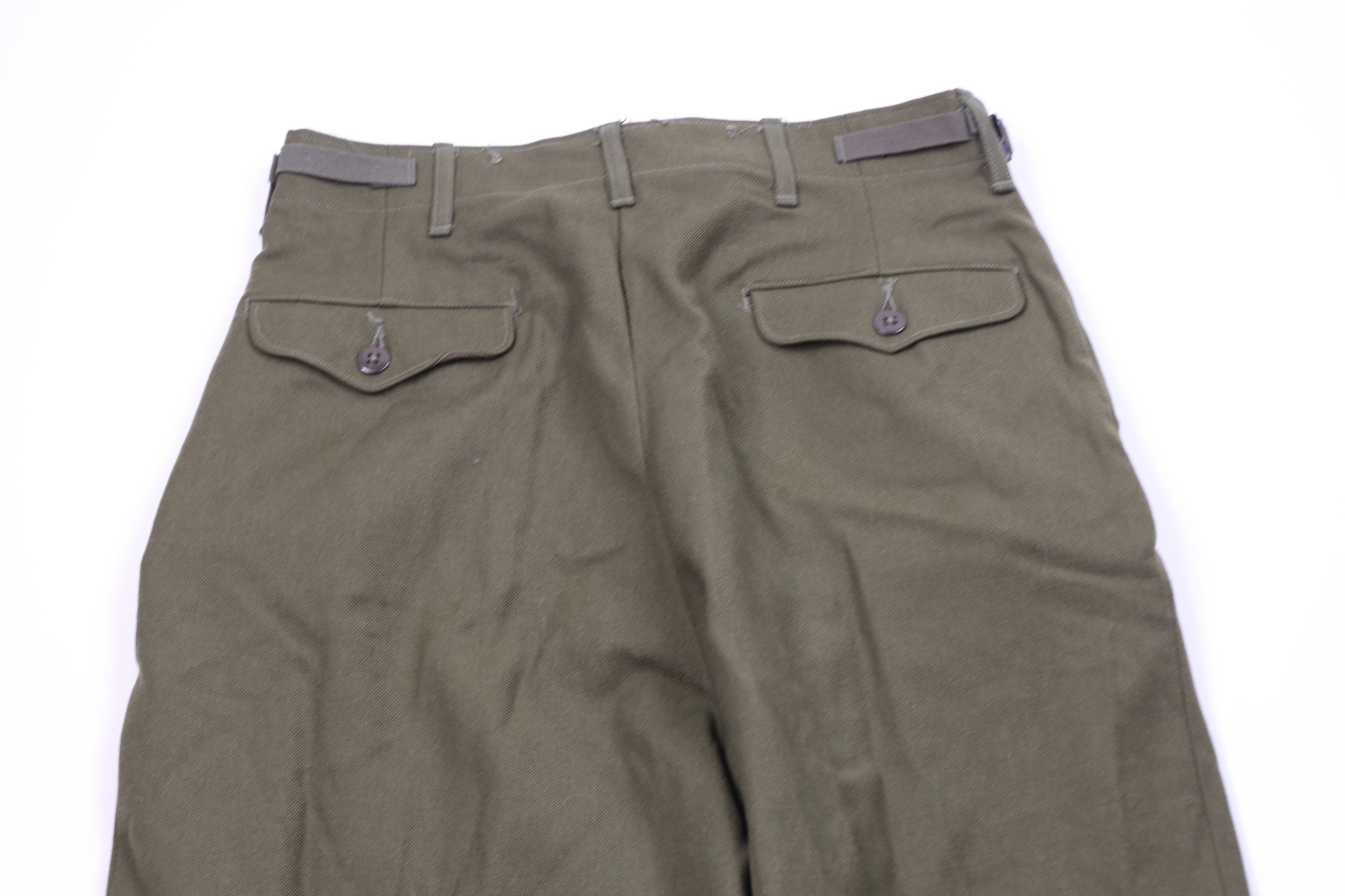 Vintage Vintage 50s Military Korean War 1951 Wide Leg Field Pants Size US 32 / EU 48 - 11 Thumbnail