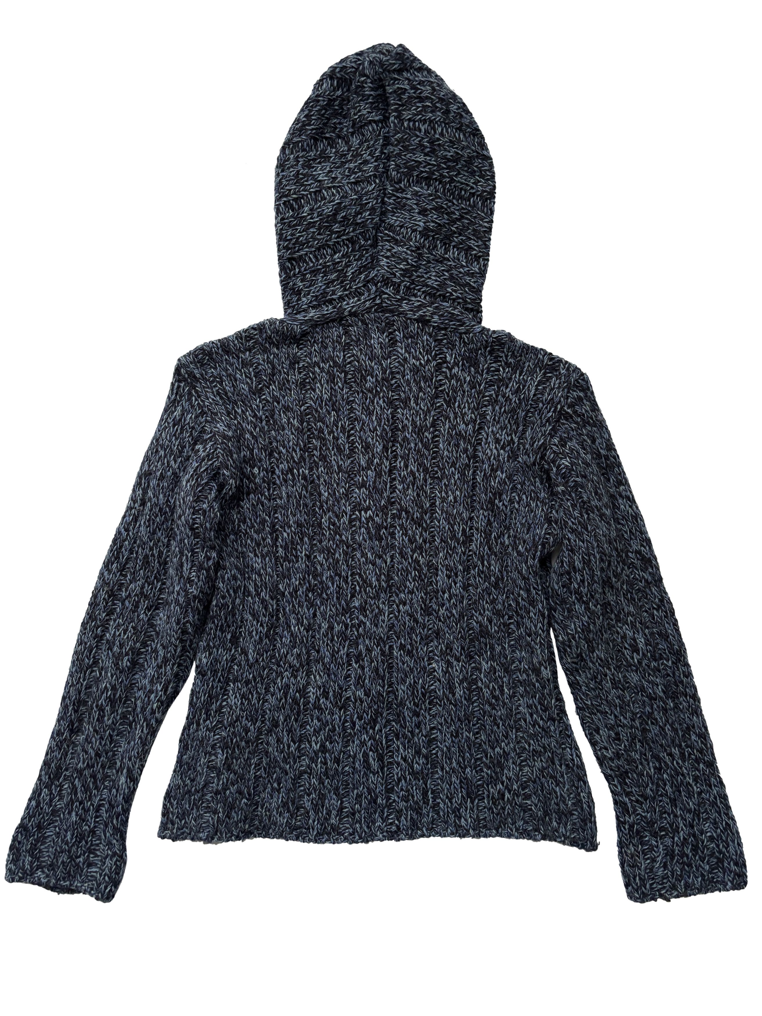 Prada ⚡️QUICK SALE⚡️Prada Sport Blue Knit Zip-Up Hoodie Size S / US 4 / IT 40 - 2 Thumbnail