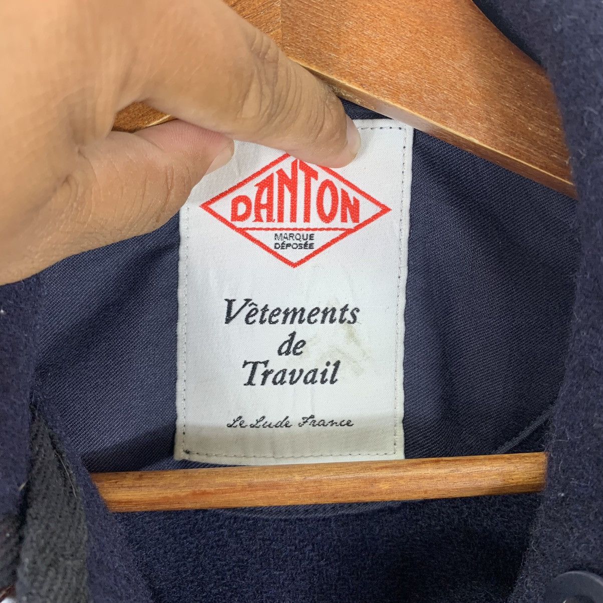 Danton VINTAGE DANTON VETEMENTS DE TRAVAIL WOOL COAT Size US M / EU 48-50 / 2 - 8 Thumbnail