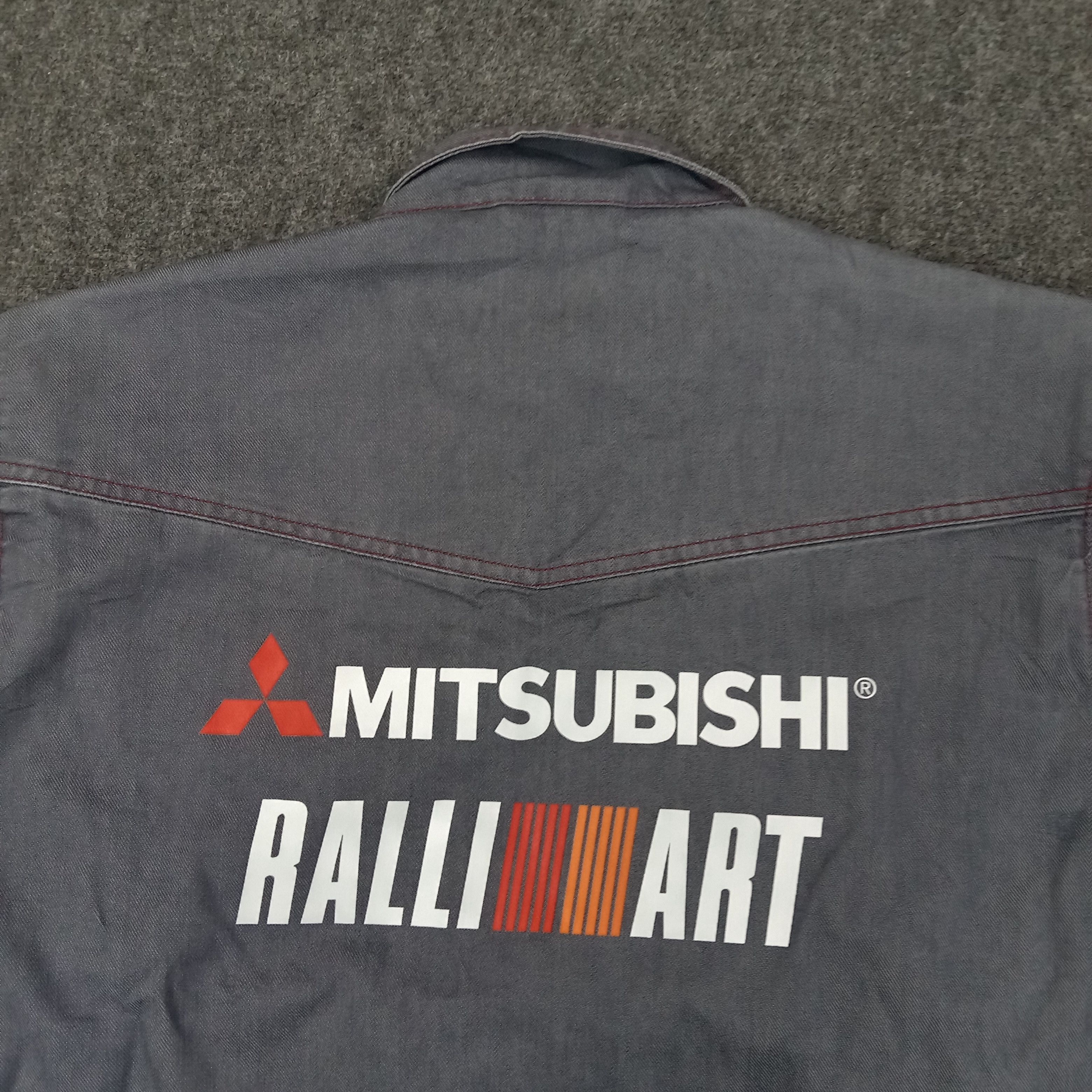 Japanese Brand Mitsubishi Ralli Art Japanese Racing Custom Jacket C245N4 Size US M / EU 48-50 / 2 - 7 Thumbnail