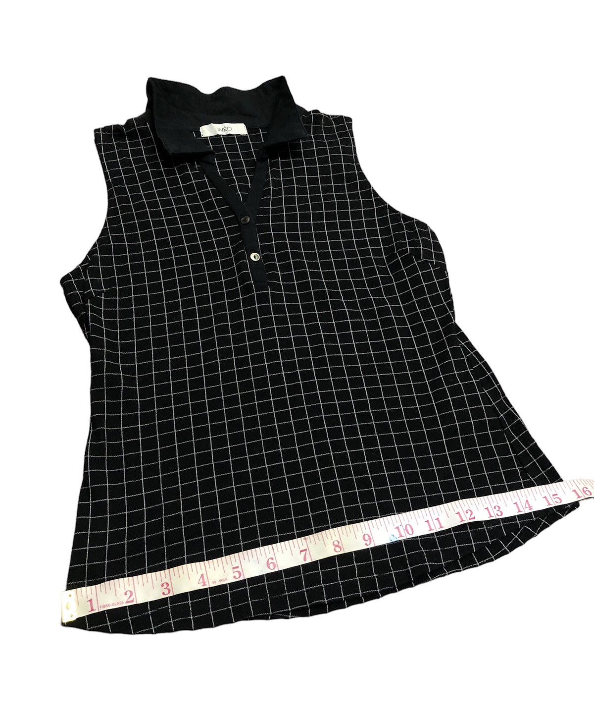 Vintage × Y's × Yohji Yamamoto VINTAGE INÉD YOHJI YAMAMOTO POLO TEE SHIRT Size S / US 4 / IT 40 - 5 Thumbnail