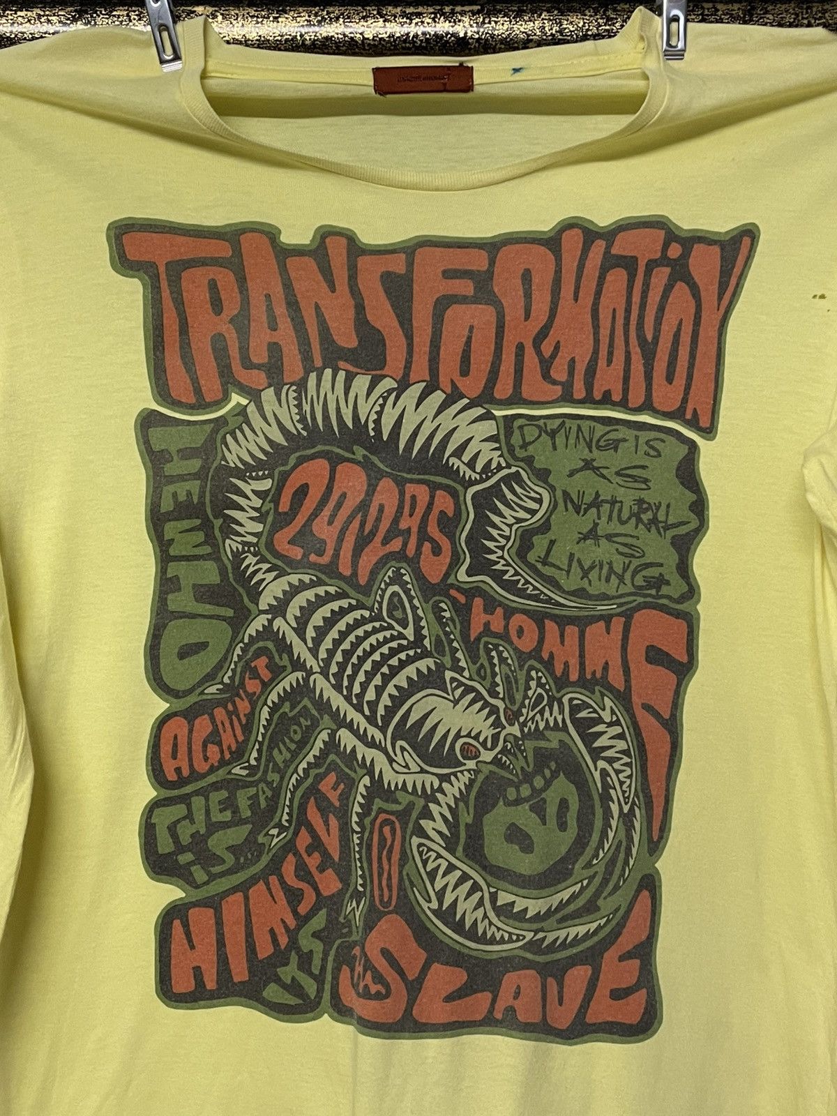 Japanese Brand Vintage Japan 291295=HOMME Transformation Slave Longsleeve Size US S / EU 44-46 / 1 - 3 Thumbnail