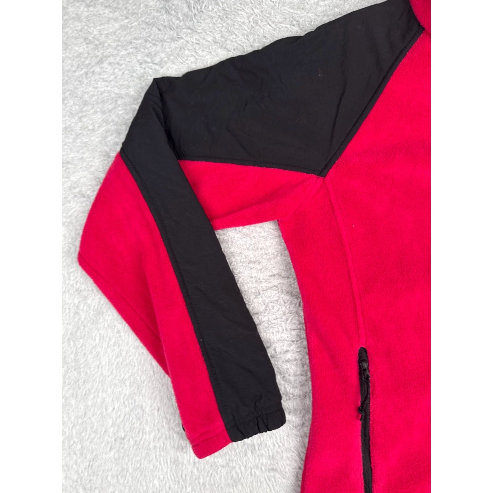 Pinko Columbia Jacket Womens Medium Pink Black Interchange Full Zip Polyester Fleece Size M / US 6-8 / IT 42-44 - 6 Thumbnail