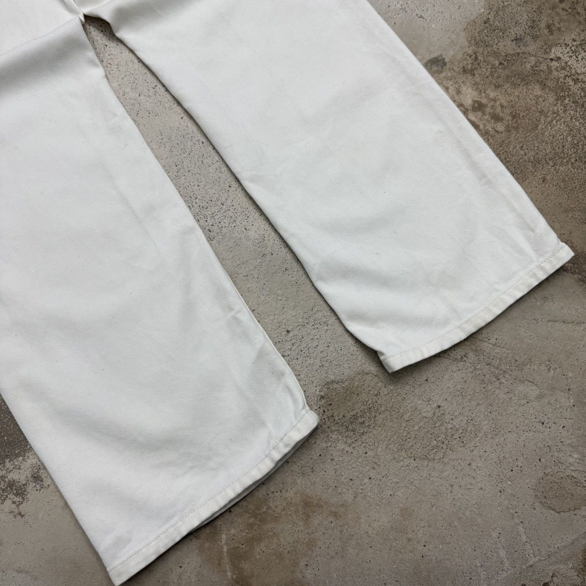 Levi's Vintage 96’s Levis Wide Straight Japan Stretch Denim Pants Size 30" / US 8 / IT 44 - 10 Thumbnail