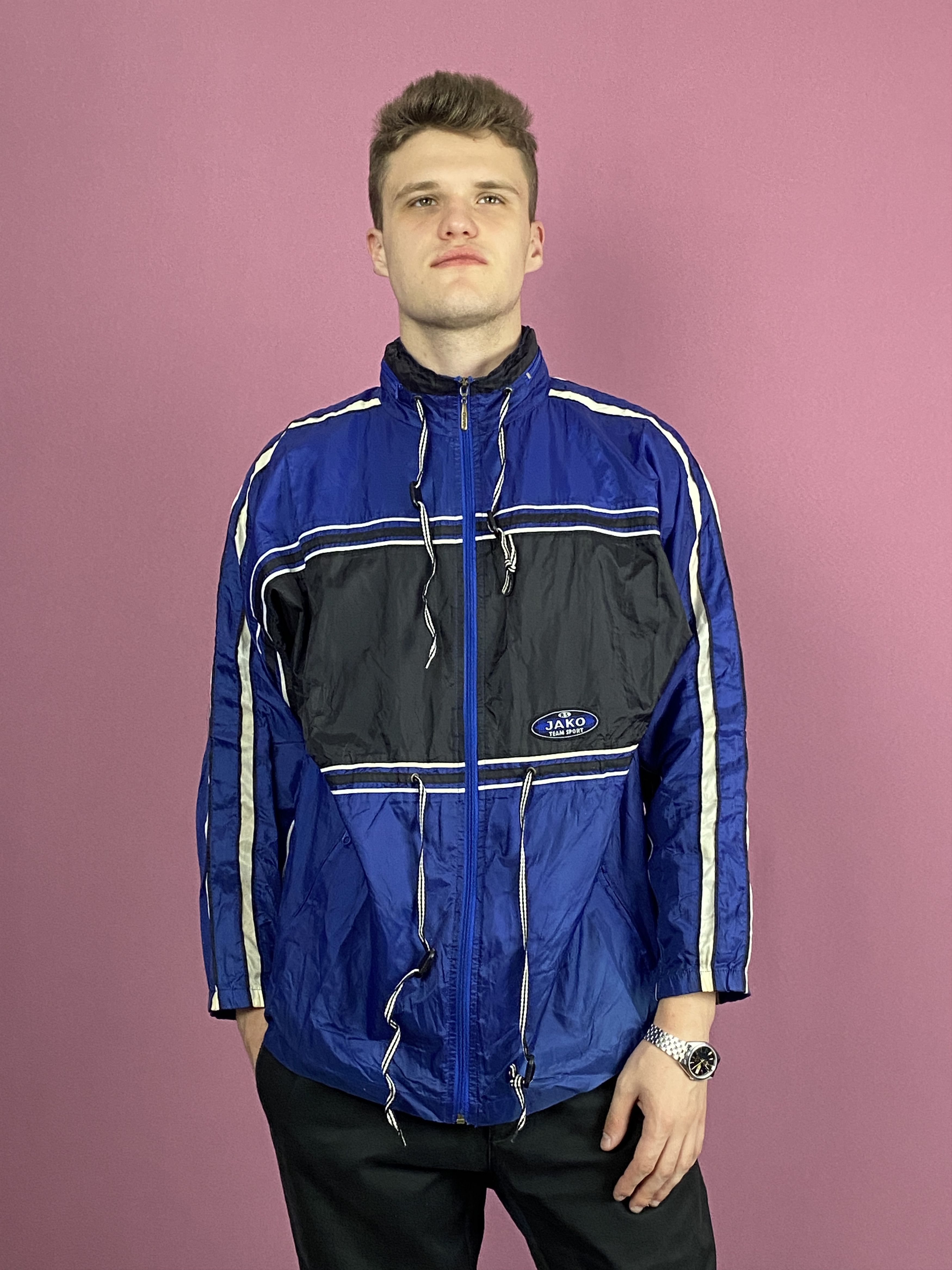 Vintage 90s Jako Vintage Men's Windbreaker Jacket - M Size US M / EU 48-50 / 2 - 3 Thumbnail