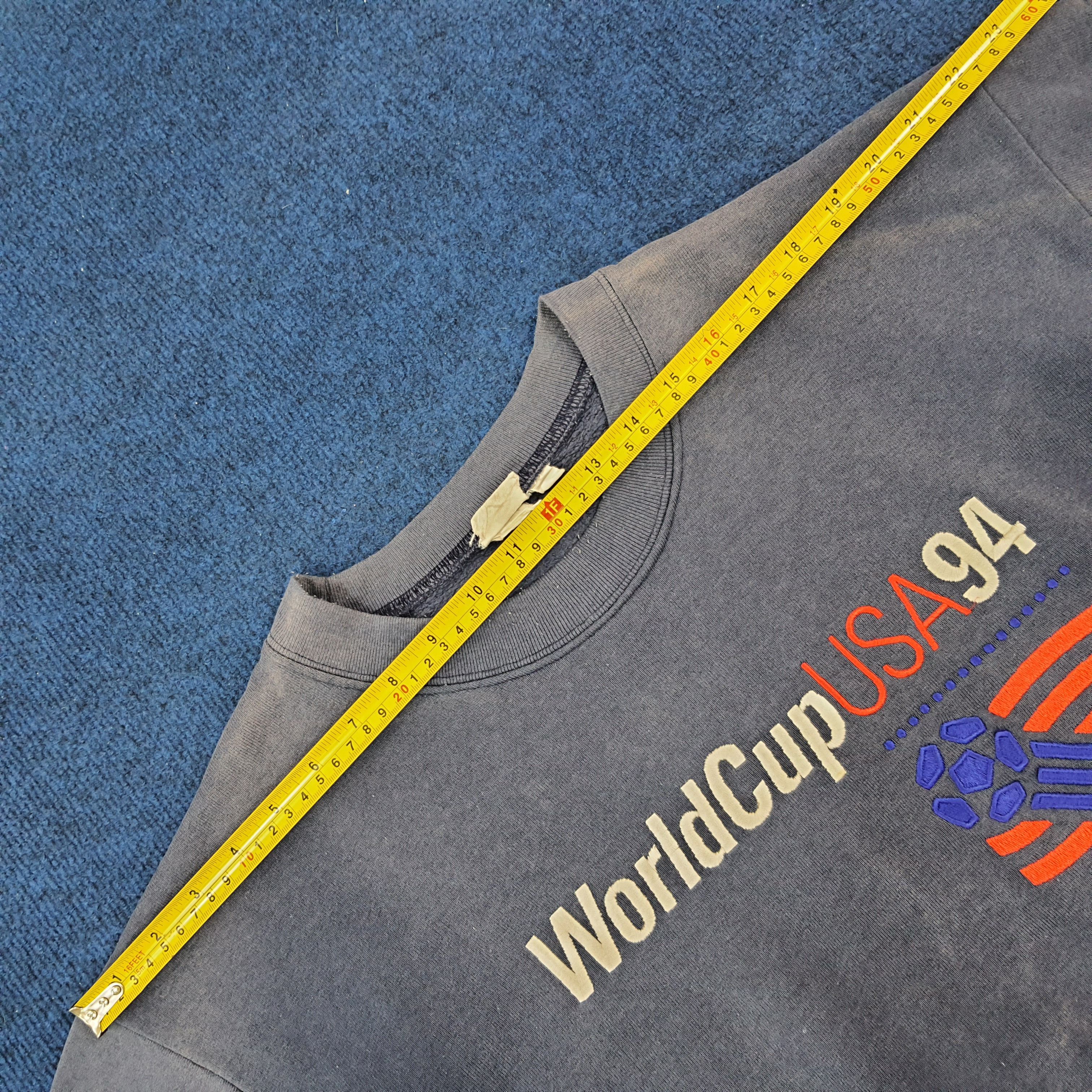 Vintage Vintage World Cup USA'94 90s Sports Sweatshirts Size US L / EU 52-54 / 3 - 7 Thumbnail