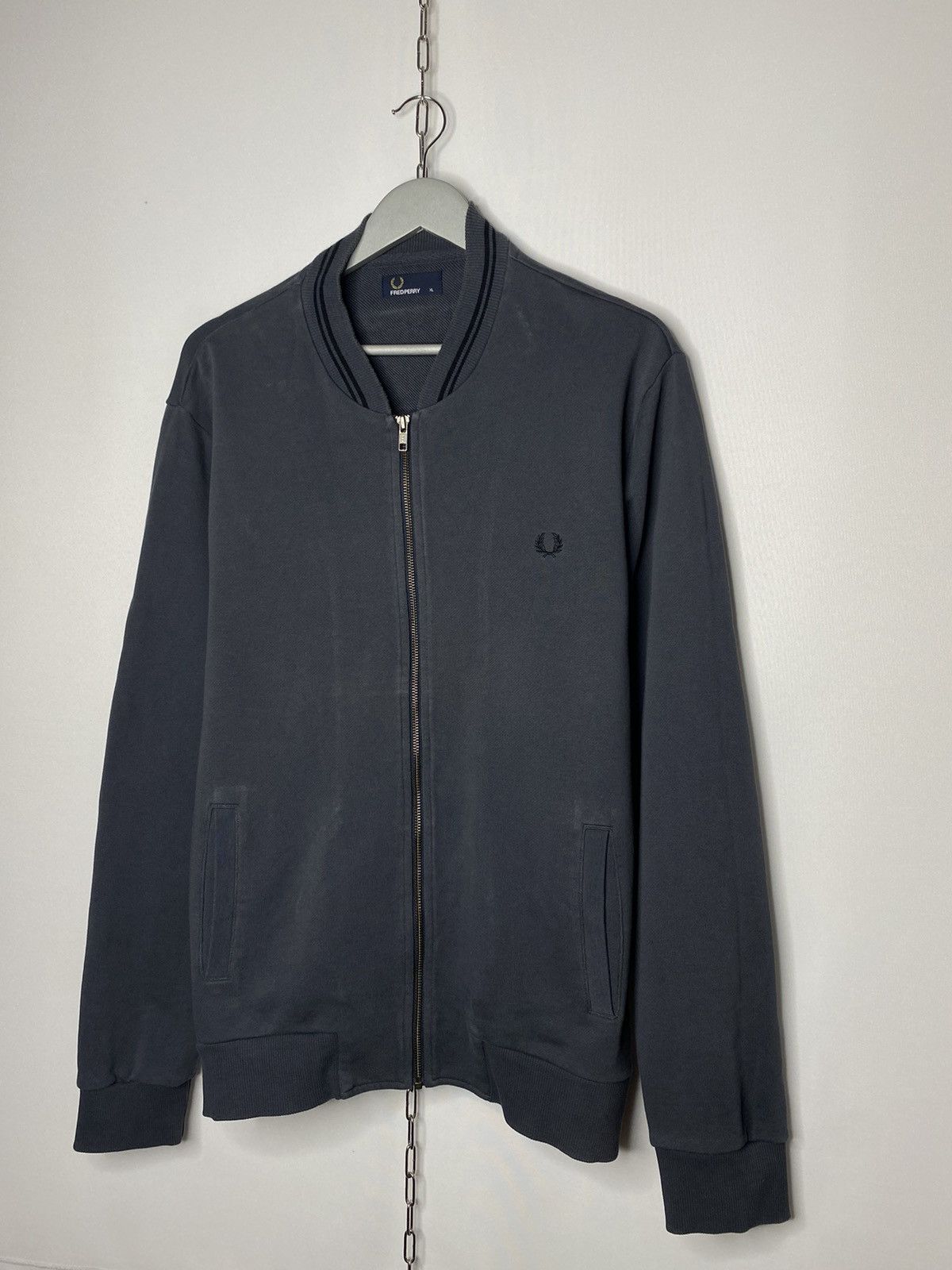 Fred Perry × Vintage ❌Vintage Fred Perry Full Zip Jacket Sweatshirt Pullover❌ Size US XL / EU 56 / 4 - 3 Thumbnail
