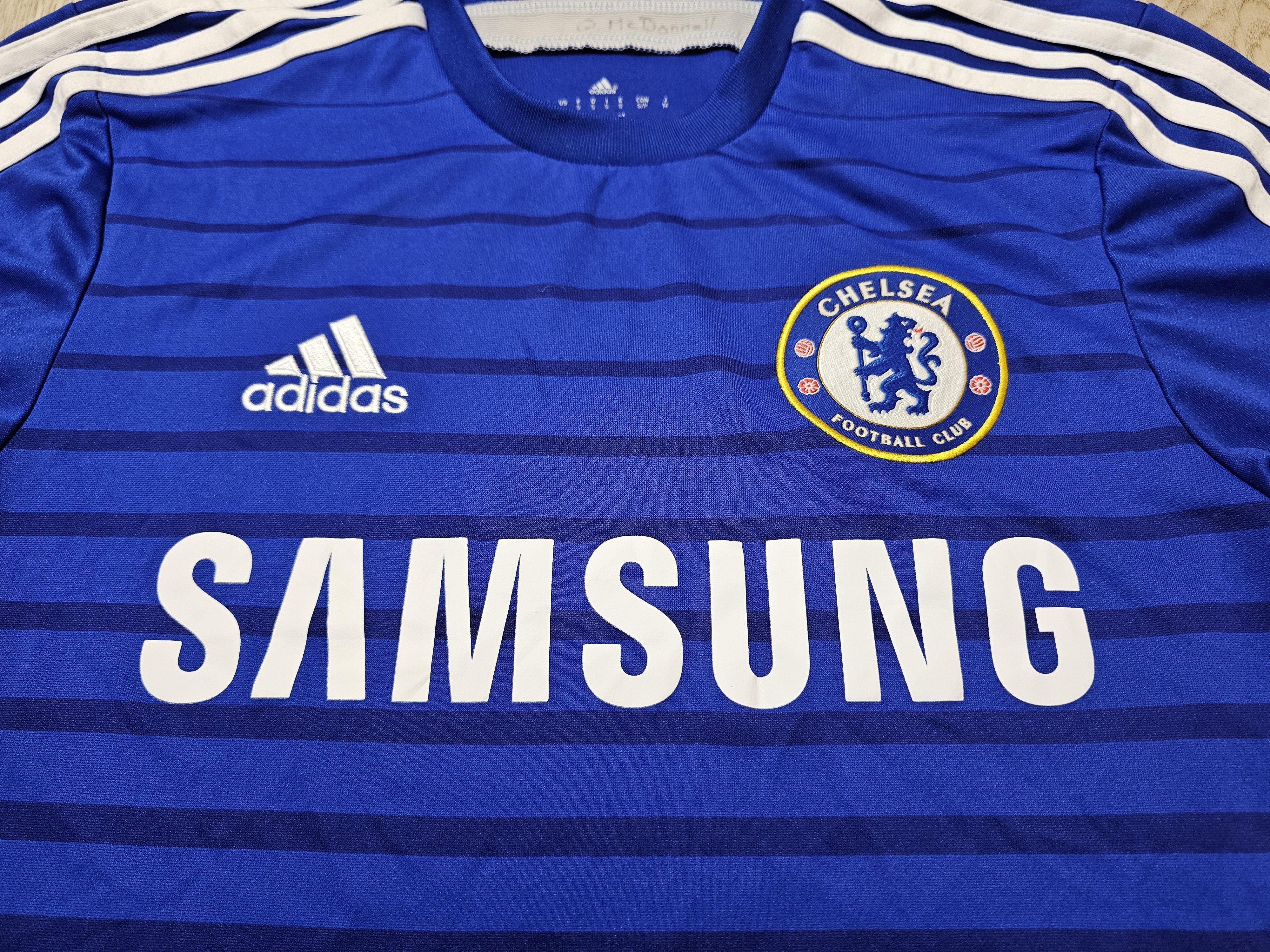Adidas CHELSEA 2014 2015 HOME FOOTBALL SHIRT SOCCER JERSEY Size US S / EU 44-46 / 1 - 3 Thumbnail
