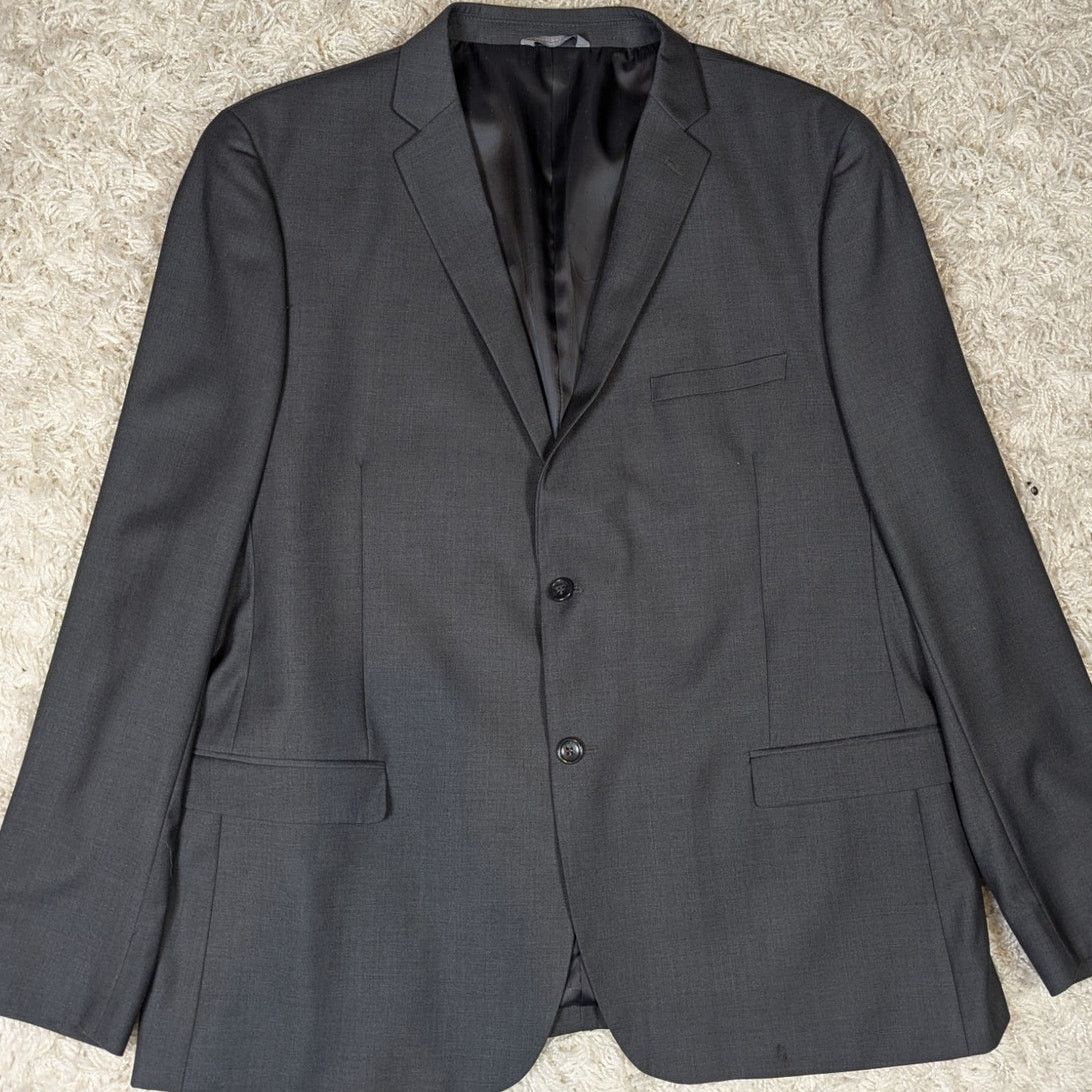 Other Emilio Ciro Midnight Blue Blazer Suit Jacket Blue Gray Size 48L - 10 Thumbnail