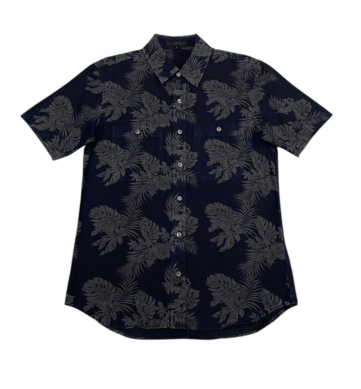 Kazuyuki Kumagai Attachment Attachment Japan Floral Shirts Navy Size US S / EU 44-46 / 1 - 1 Thumbnail