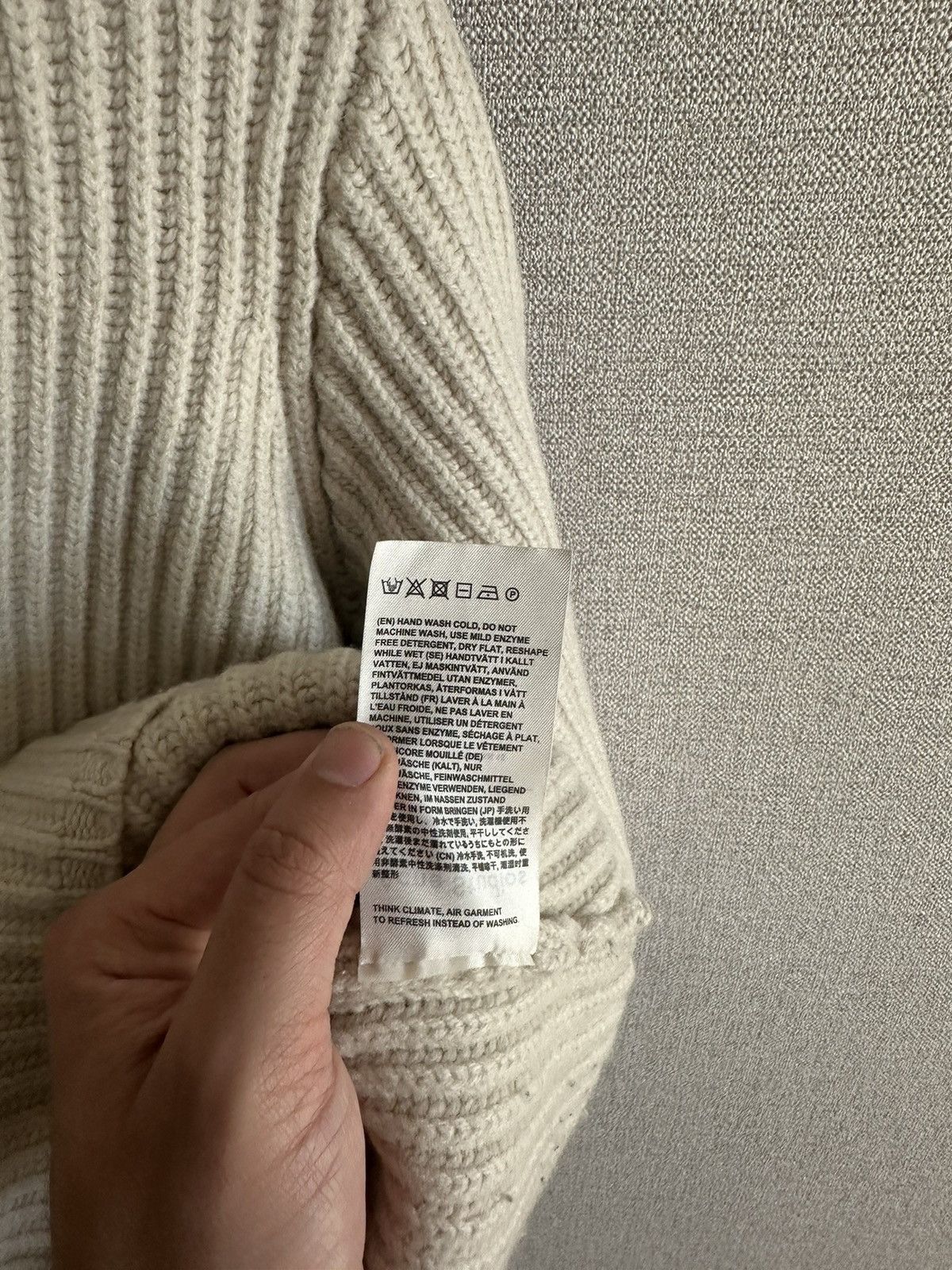 Acne Studios Women’s Acne Studios Deborah L-wool Oversized Sweater Size XS / US 0-2 / IT 36-38 - 13 Thumbnail