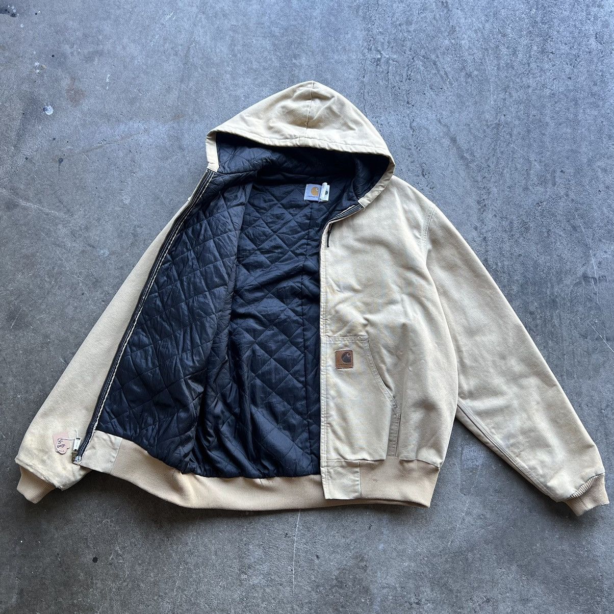 Carhartt × Vintage Vintage Tan Carhartt J06 Active Jacket Size US XL / EU 56 / 4 - 3 Thumbnail