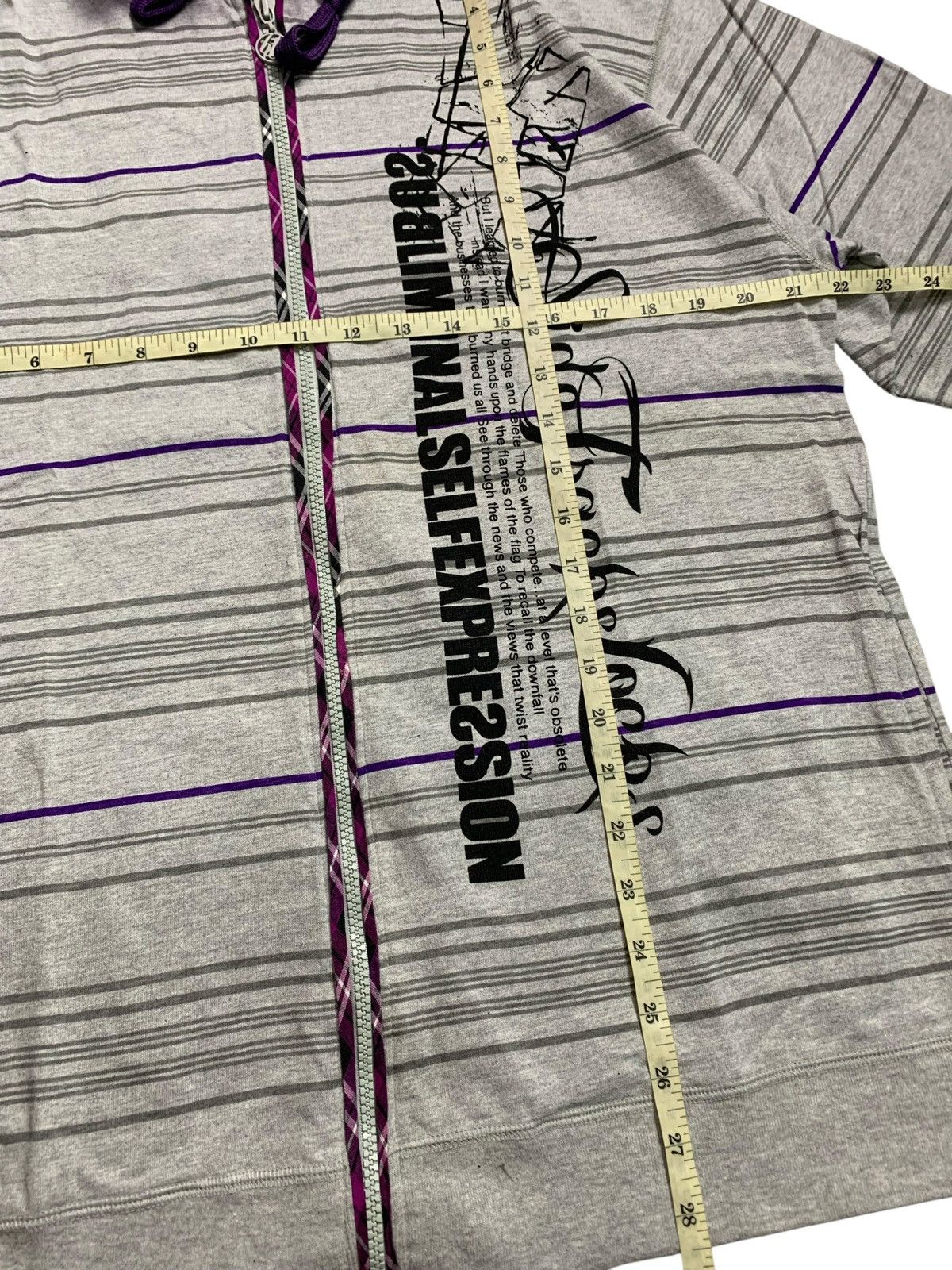 Hysteric Glamour 1990s B ONE SOUL - ZIP HOODIE SHORT SLEEVE IFSIX LGB STYLE Size US XL / EU 56 / 4 - 12 Thumbnail