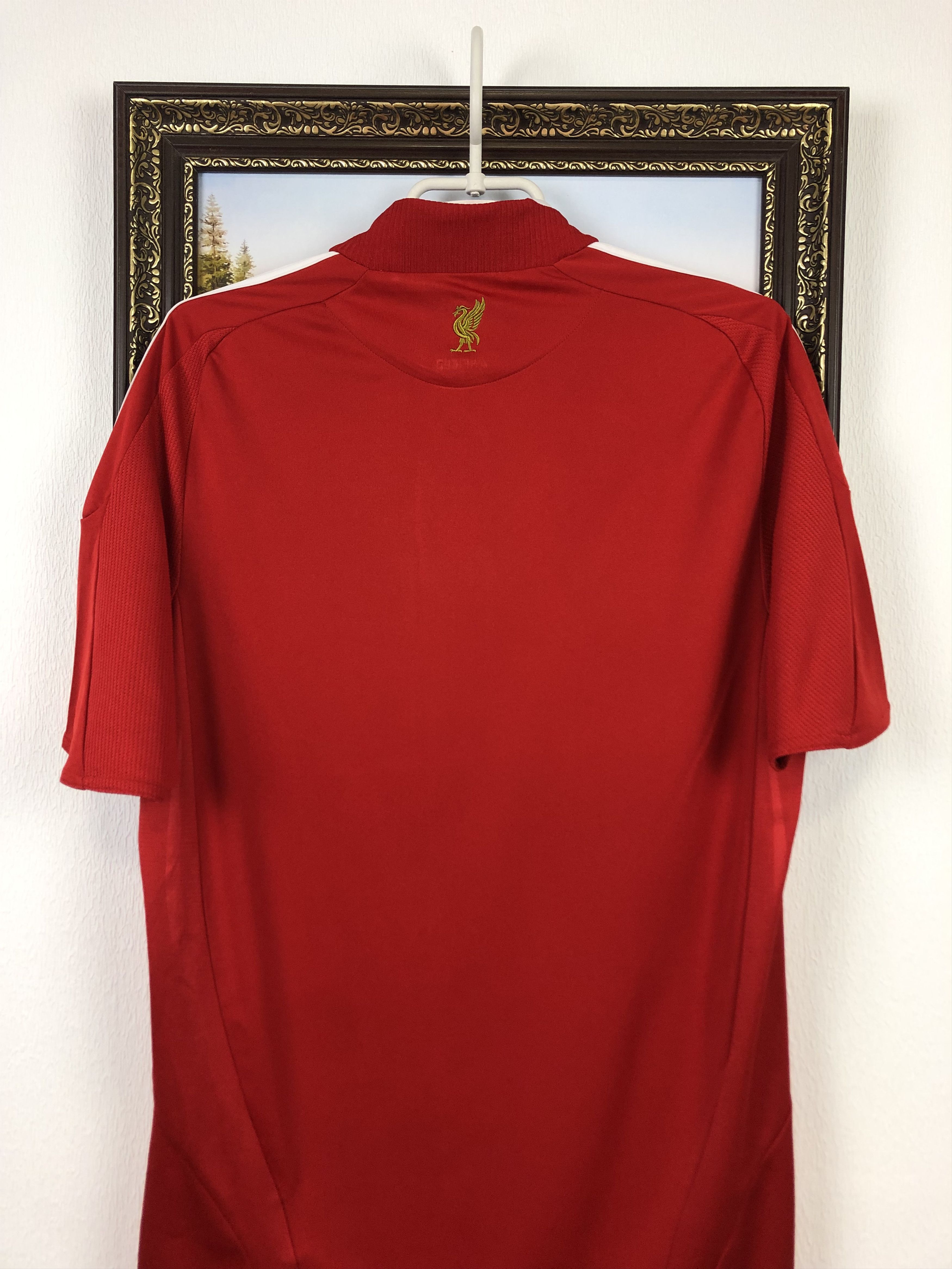 Adidas Liverpool football shirt 2008 Soccer Adidas Jersey Rare Size US S / EU 44-46 / 1 - 16 Thumbnail