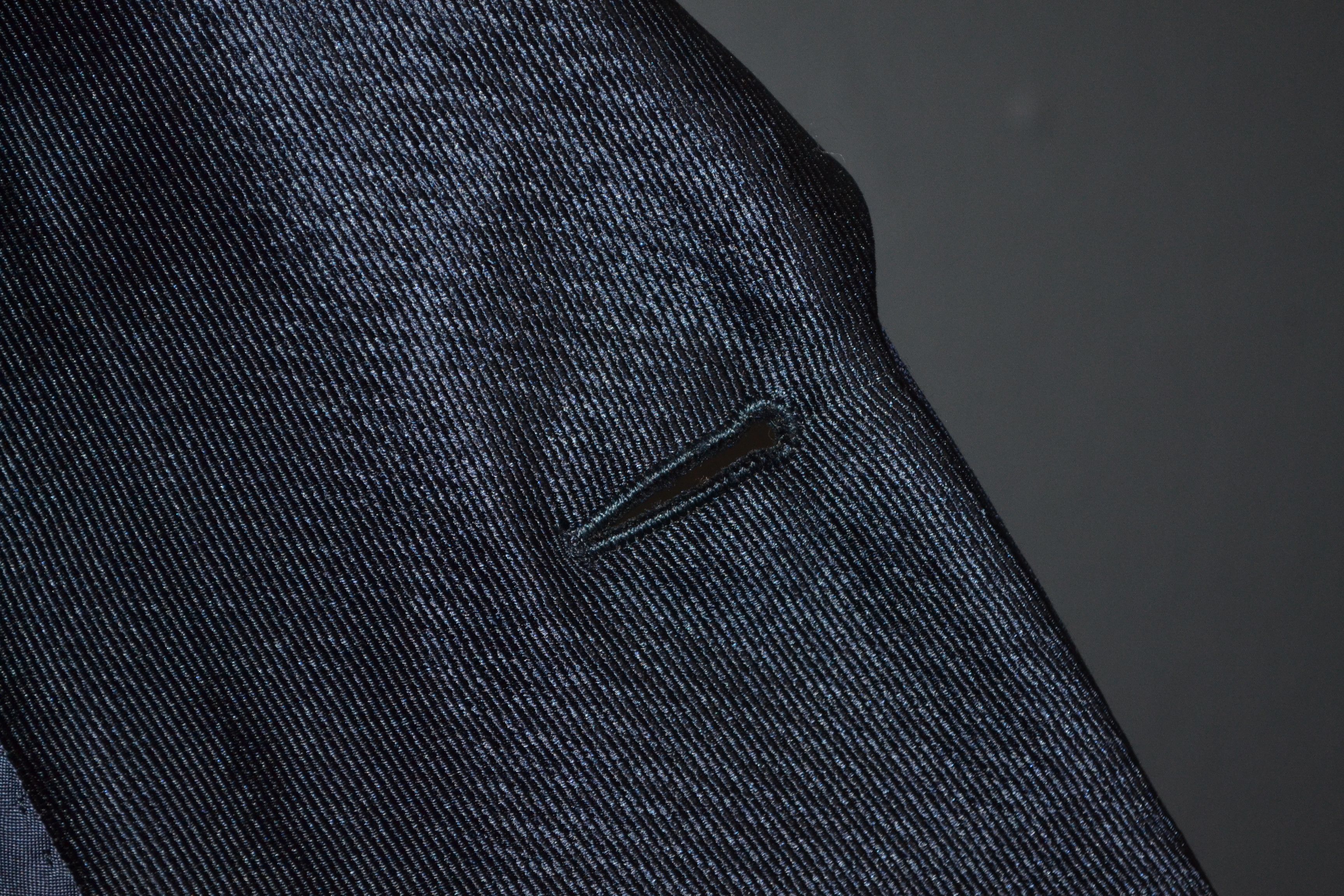 Suitsupply SUITSUPPLY Havana Shawl Int Slim Cut Blazer 36S Tuxedo Navy Size 36S - 14 Thumbnail