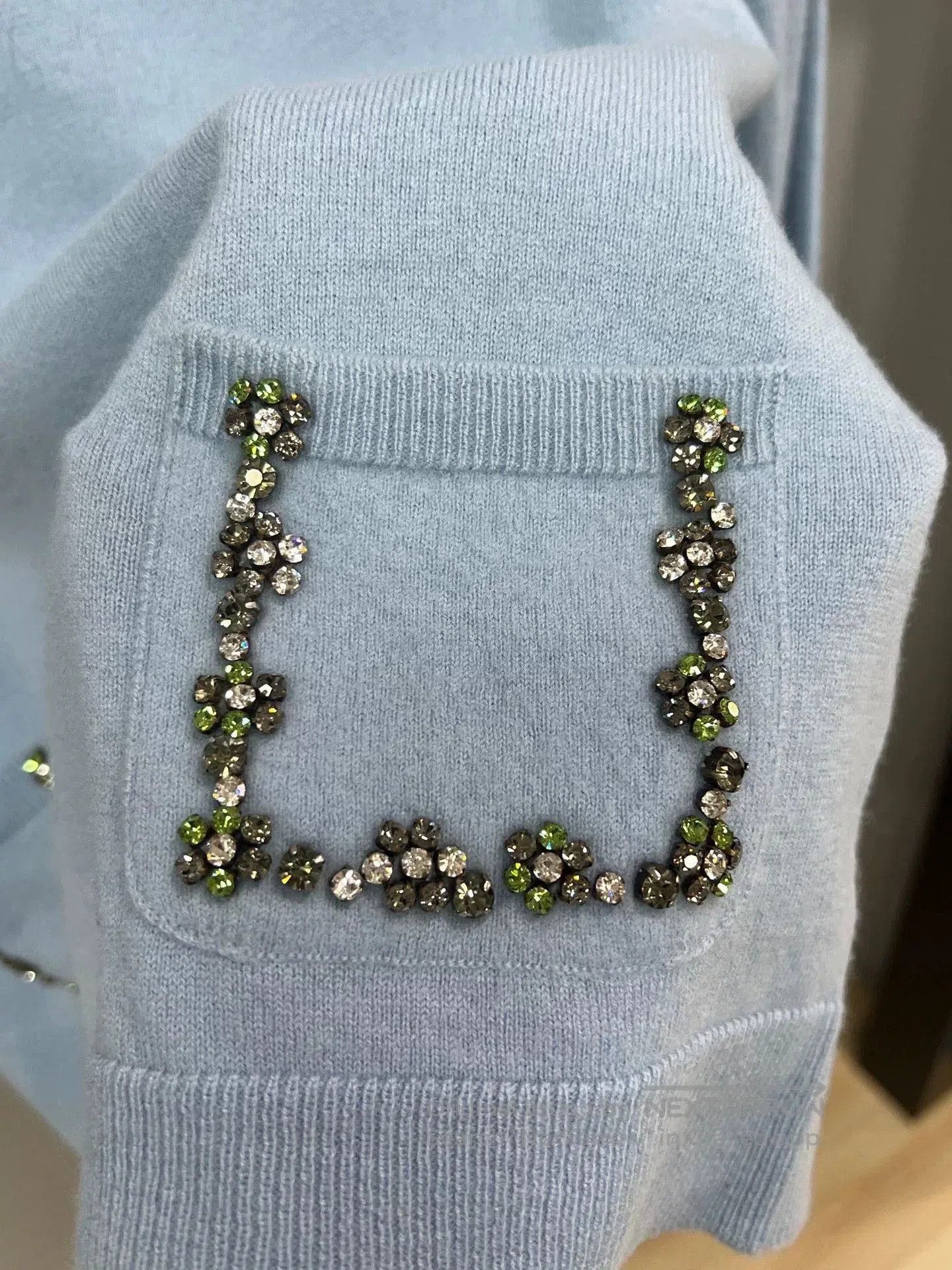Miu Miu Miumiu Pocket Knitwear with Rhinestones. Size M / US 6-8 / IT 42-44 - 3 Thumbnail