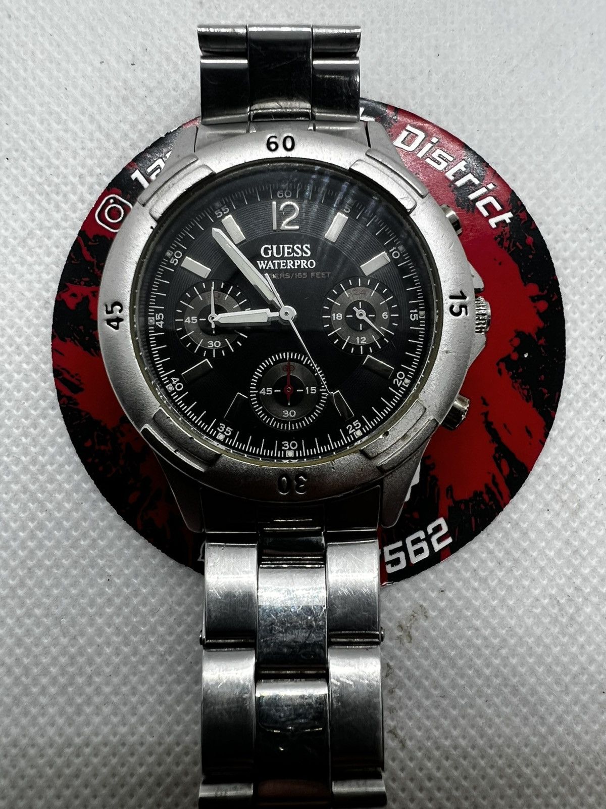 Guess × Vintage Guess Waterpro chronograph Size ONE SIZE - 1 Thumbnail