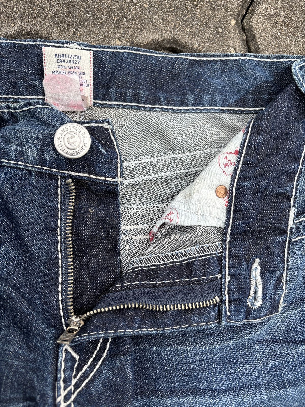 True Religion Vintage True Religion Flared Denim Jeans Size US 36 / EU 52 - 7 Thumbnail