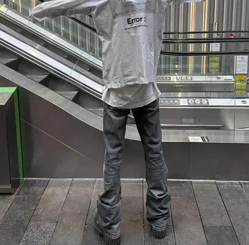 Japanese Brand × Vintage Rugged Mud Dyed Boot Cut Jeans Size US 30 / EU 46 - 2 Thumbnail