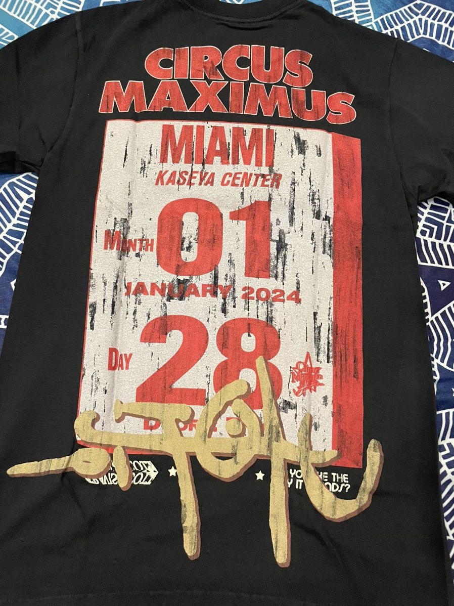 Travis Scott Travis Scott Utopia Tour Miami Exclusive Size US S / EU 44-46 / 1 - 7 Thumbnail