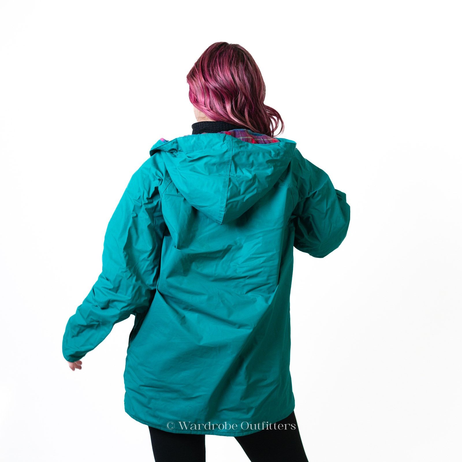 Misty Harbor Vintage Misty Harbor Teal Green All Weather Rain Coat Size L / US 10 / IT 46 - 4 Thumbnail