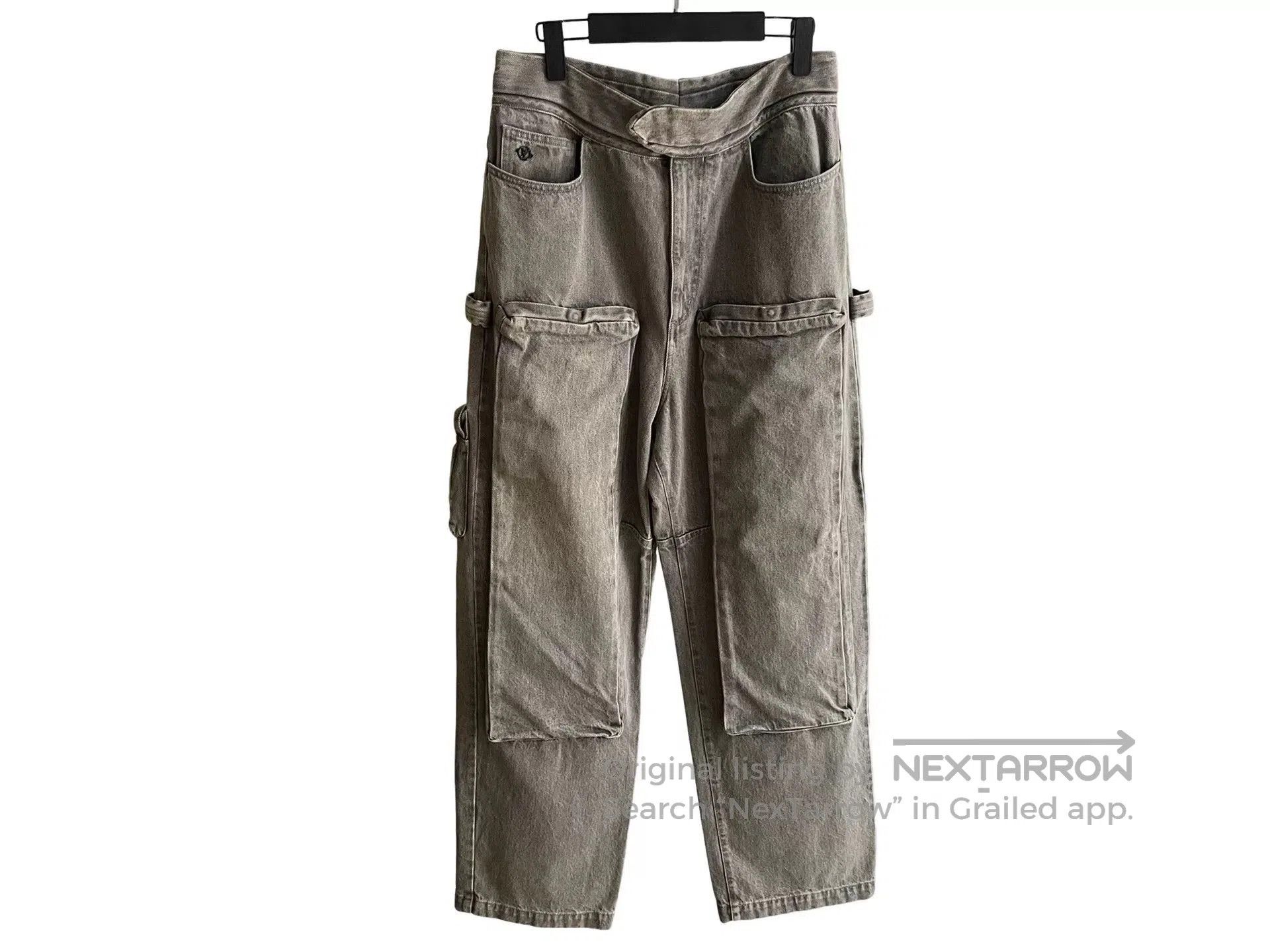 Louis Vuitton Louis Vuitton Gray Denim Cargo Pants. Size US 32 / EU 48 - 1 Thumbnail