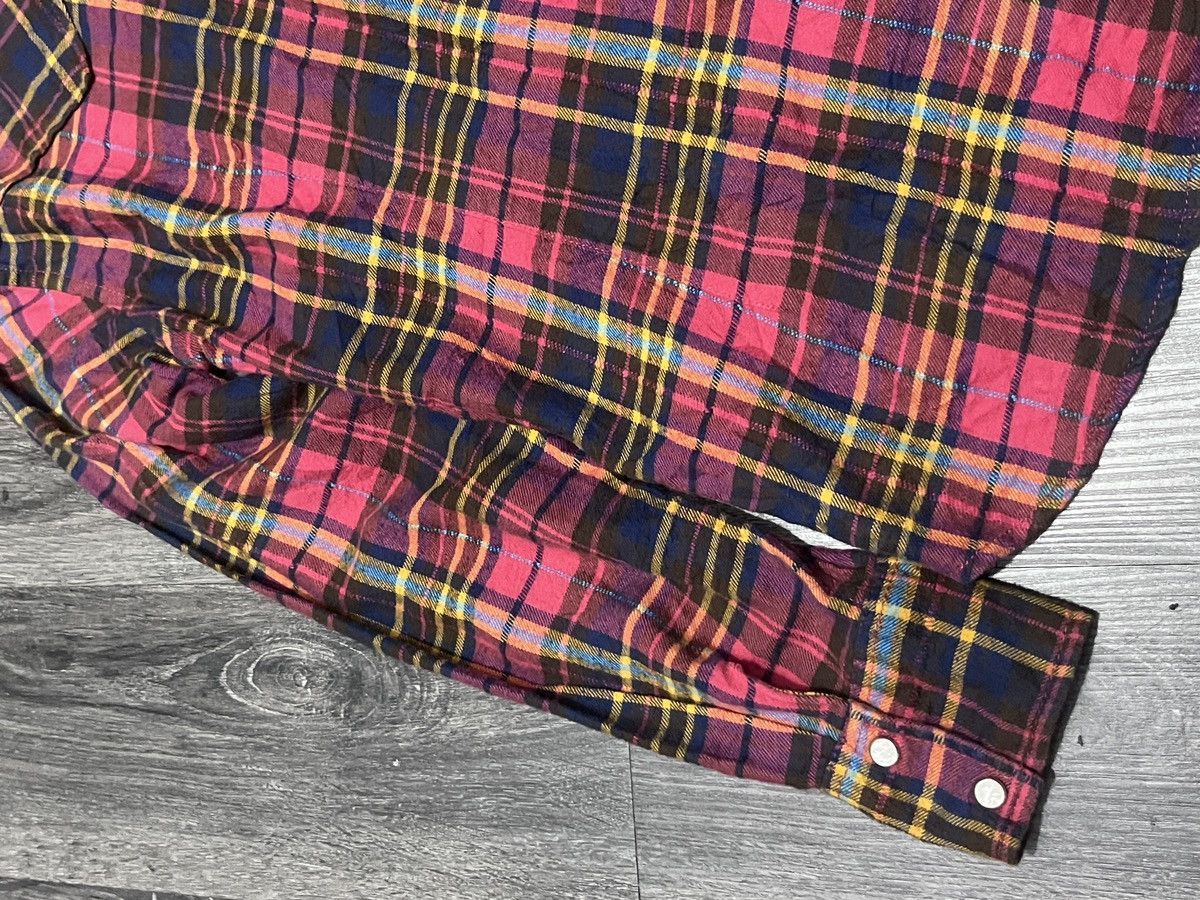 Hysteric Glamour Back Number Women Flannel Shirt Size L / US 10 / IT 46 - 11 Thumbnail