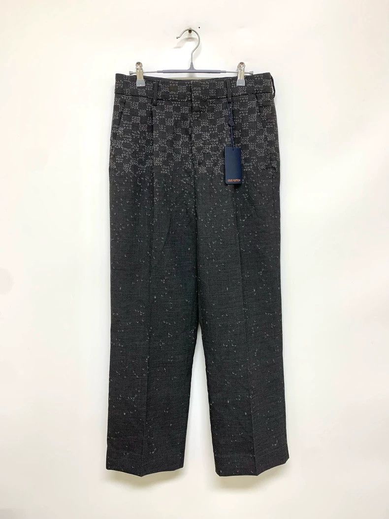 Louis Vuitton Louis Vuitton Gradient Check Pants - dmc Size US 31 - 1 Thumbnail