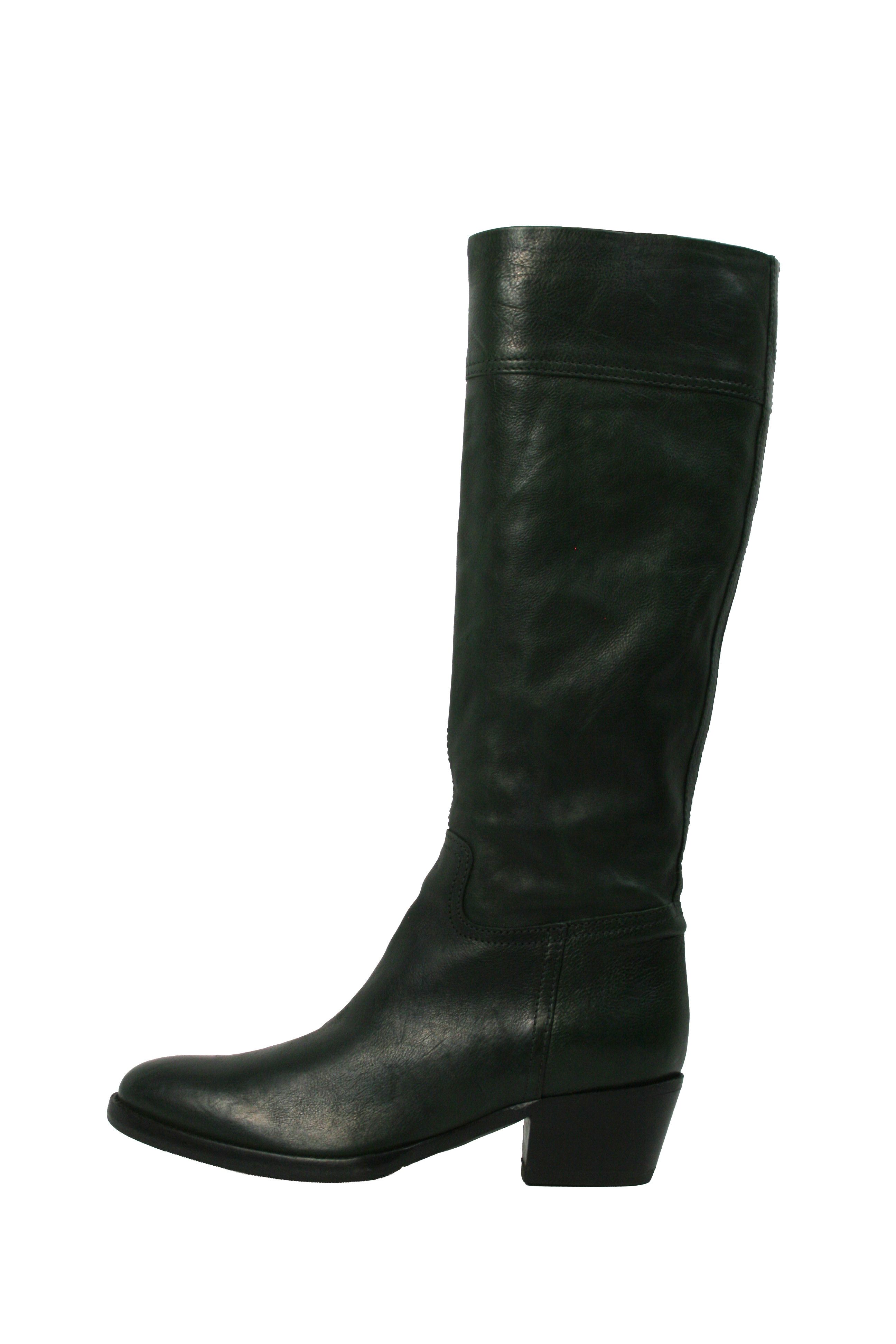 Car Shoe By Prada Biker Riding Knee High Boots Size US 7.5 / IT 37.5 - 2 Thumbnail