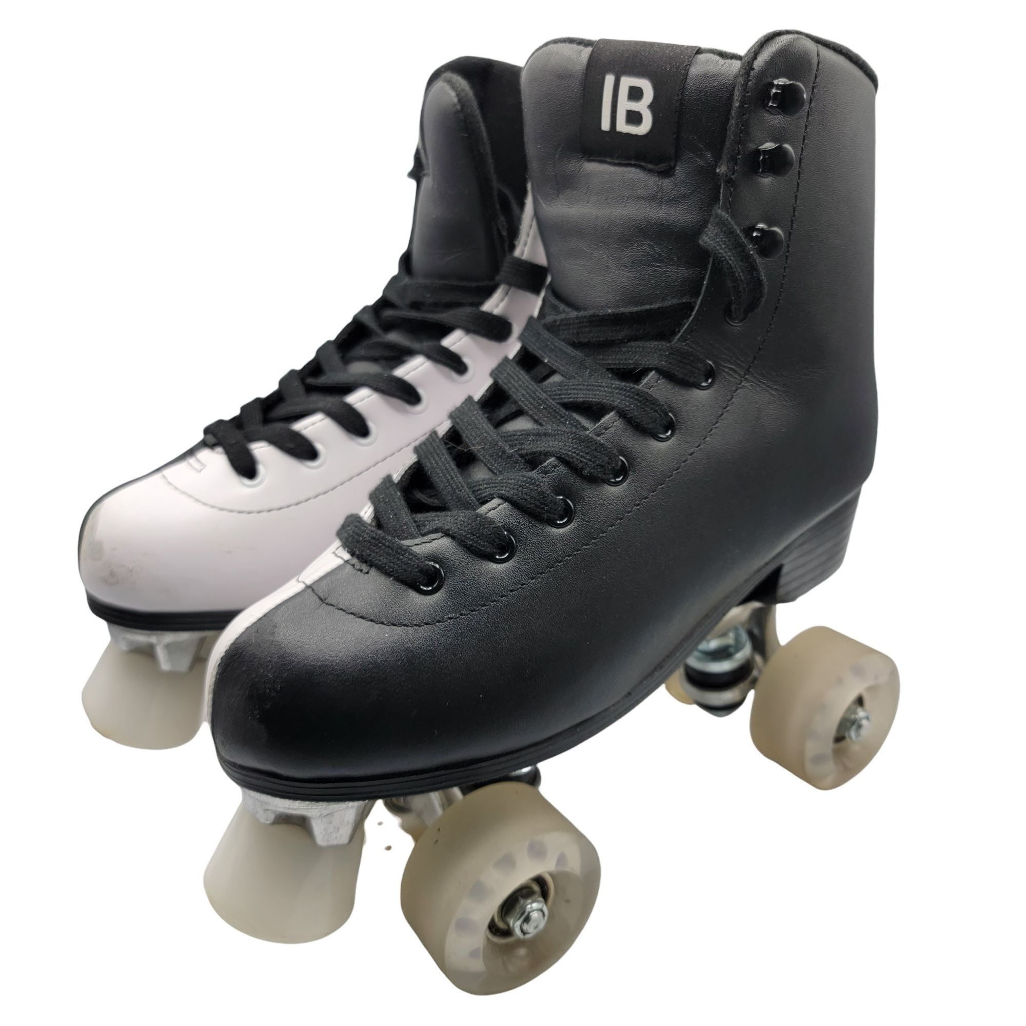 INTENTIONALLY BLANK Intentionally Blank Rollout Partner Skates Black White Women Size US 8 / IT 38 - 4 Thumbnail