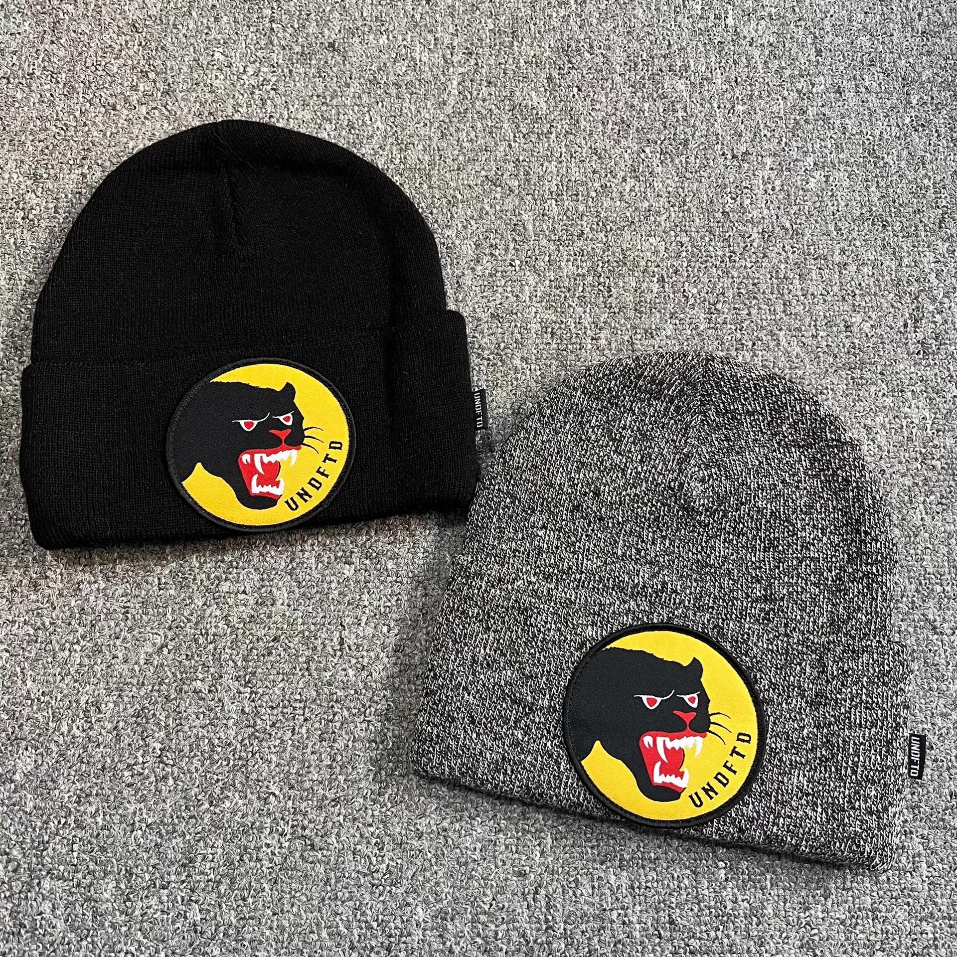 Undefeated Undefeated Big Leopard Head Embroidered Knitted Beanie Q7 Size ONE SIZE - 1 Thumbnail