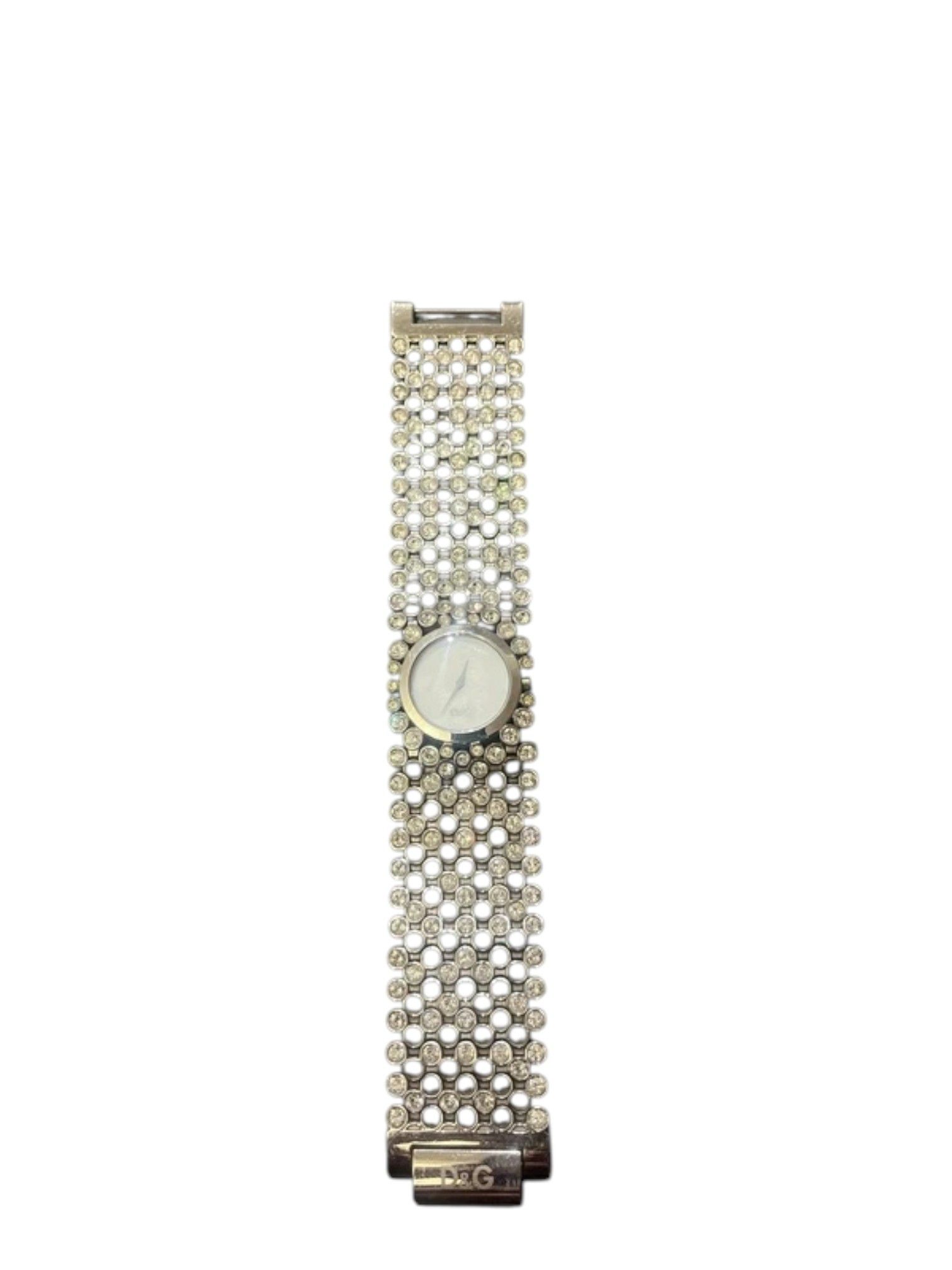 Dolce & Gabbana D&G Crystal Mesh Stainless Steel Watch Bracelet, Early 2000s Size ONE SIZE - 1 Thumbnail