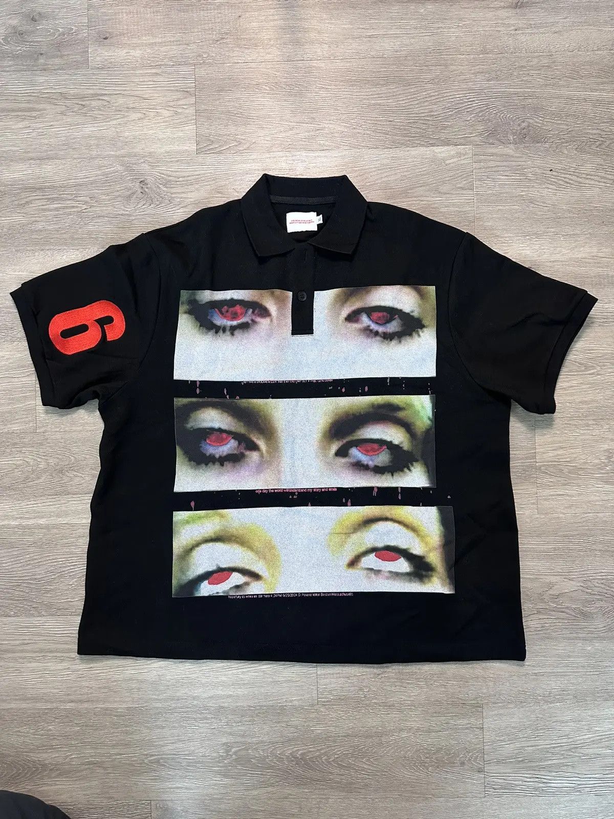 Droland Miller Droland Miller Easy Eyes Polo Size US XL / EU 56 / 4 - 1 Thumbnail