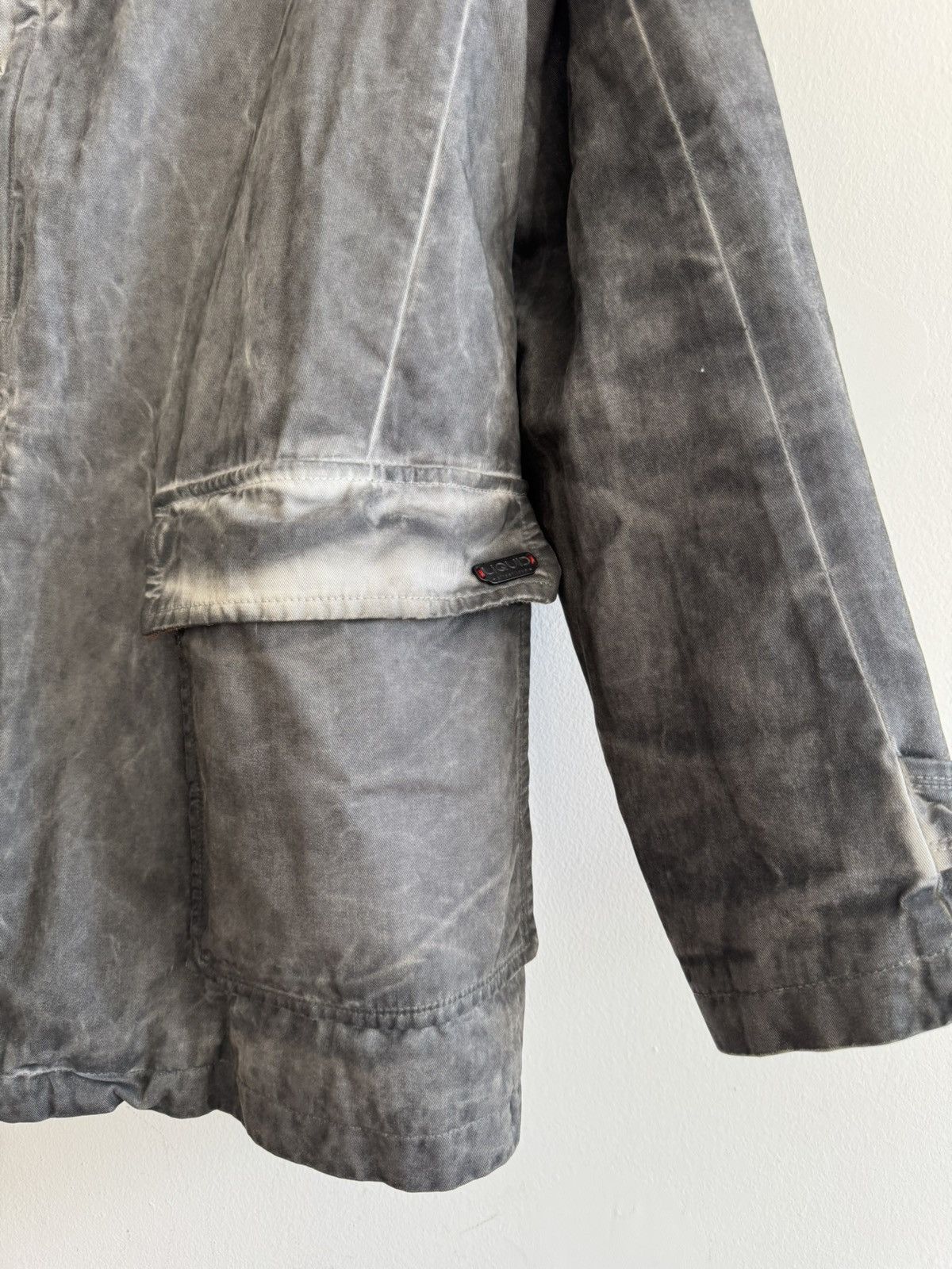 Our Legacy × Vintage Liquid Garment-Dye Natural Faded Workwear Jacket Lined Italy Size US M / EU 48-50 / 2 - 4 Thumbnail